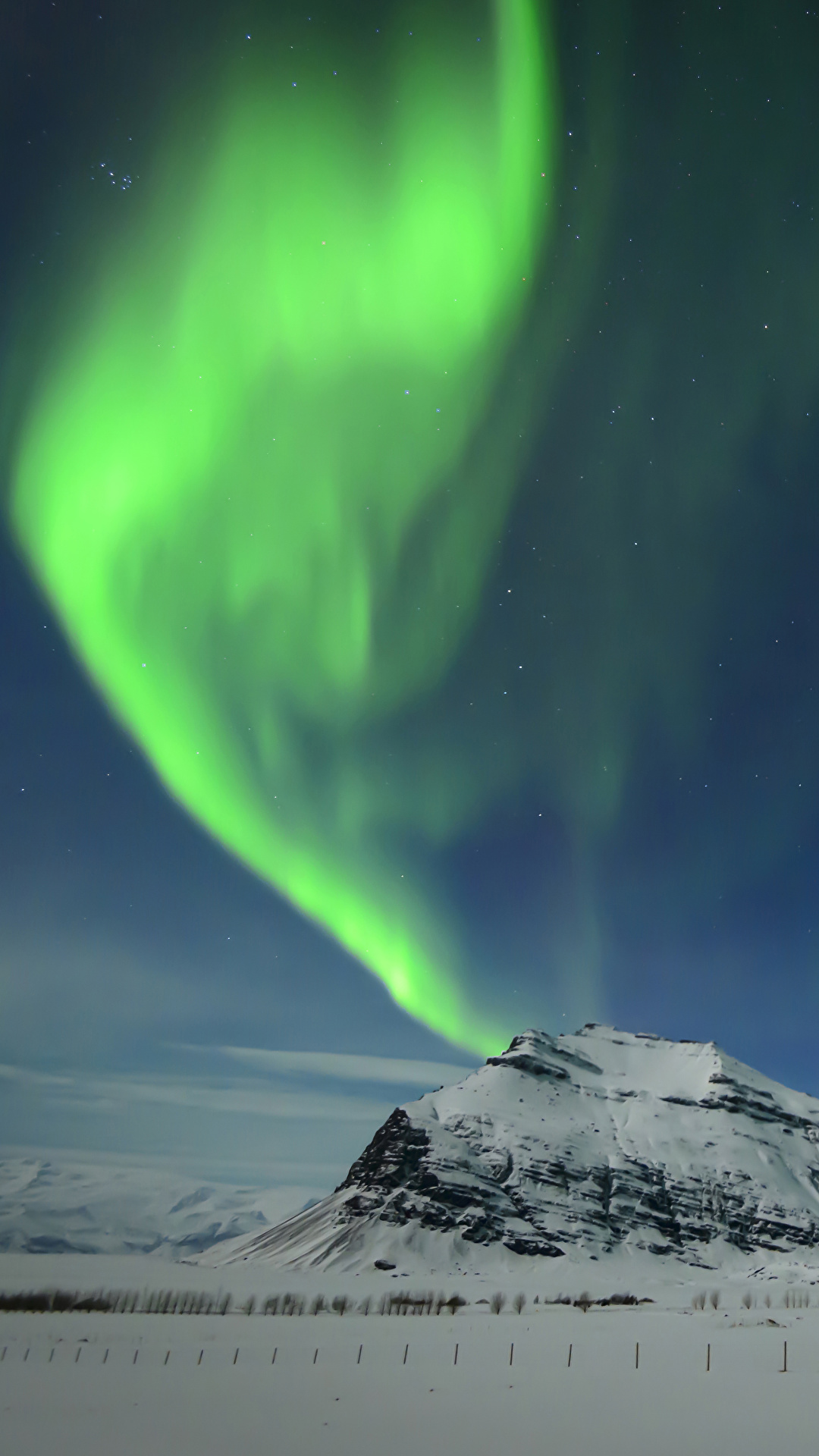 壁紙 1080x19 アイスランド 冬 空 山 オーロラ 雪 自然 ダウンロード 写真