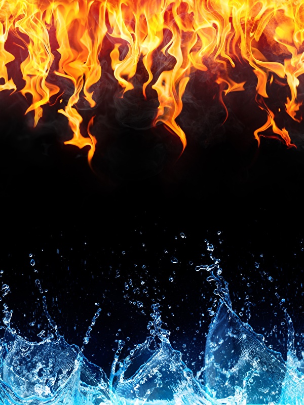 Desktop Wallpapers flame Water