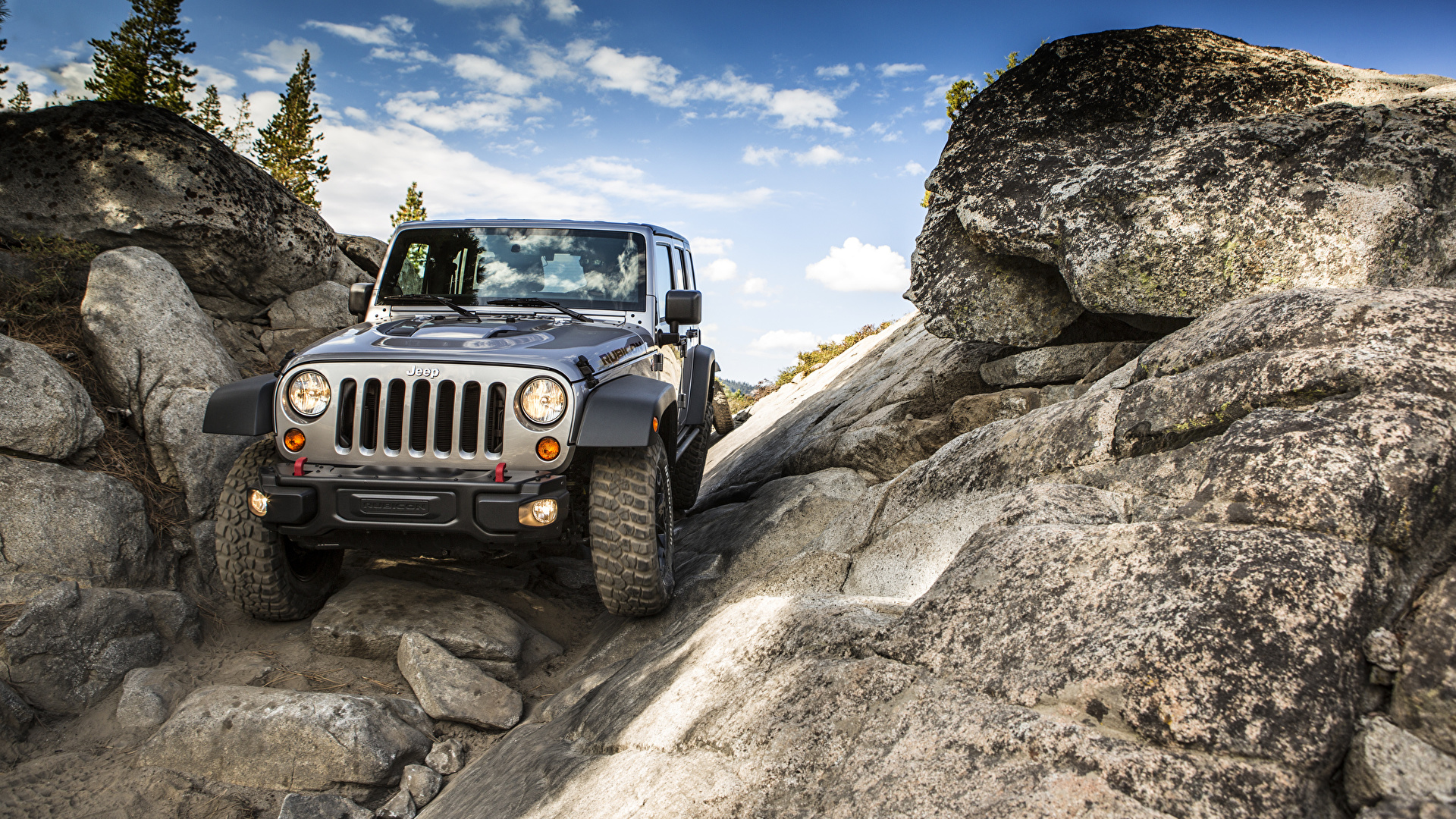 Pictures Jeep 2017, Wrangler Unlimited Rubicon Crag gray 1920x1080