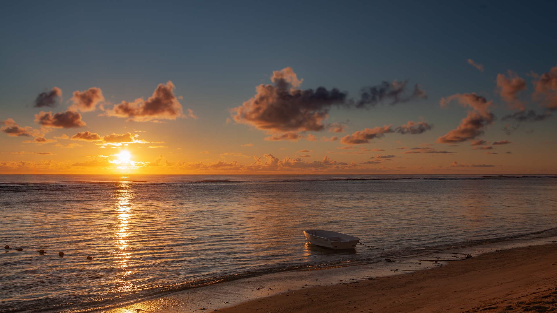 Sunrises_and_sunsets_Sea_Boats_Beach_Sun