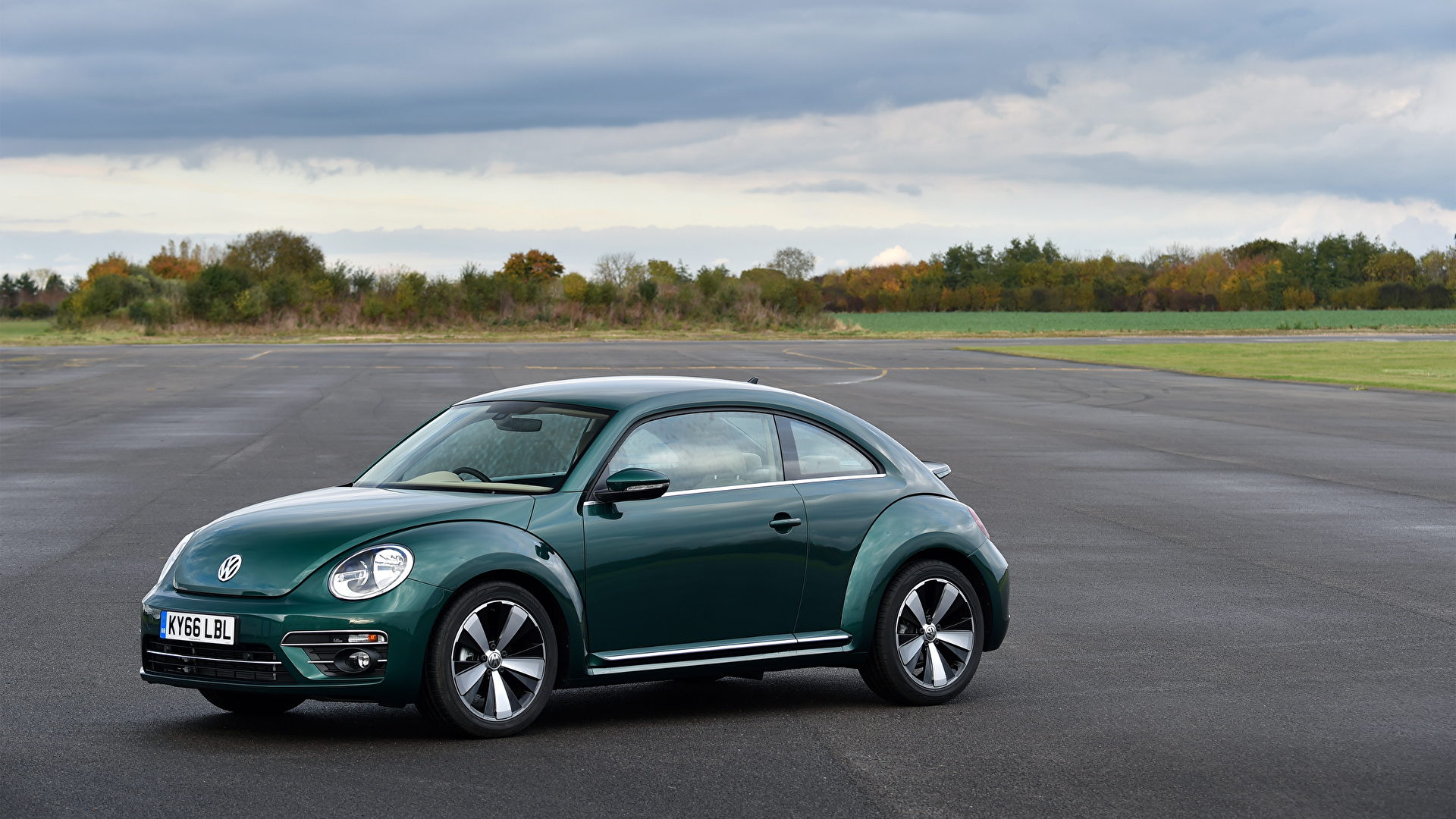 壁紙 19x1080 フォルクスワーゲン 16 Beetle 緑 メタリック塗 自動車 ダウンロード 写真