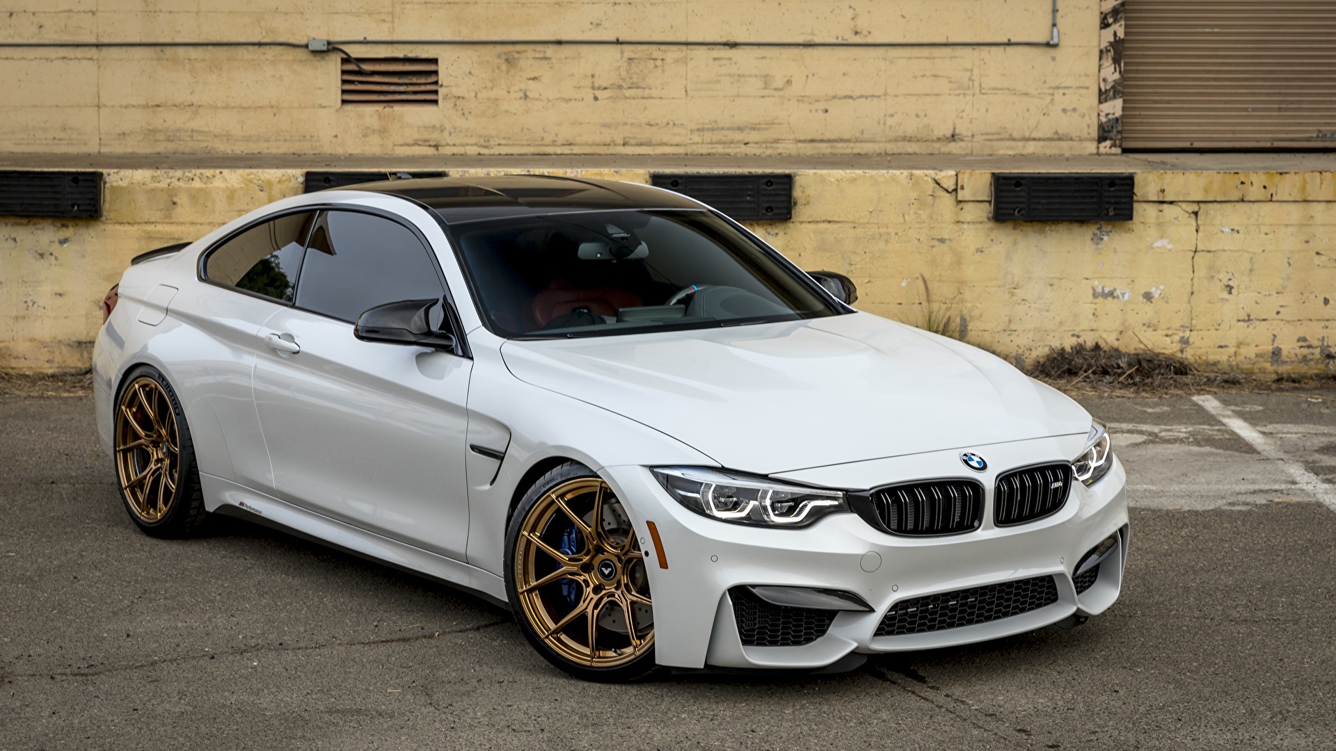 Wallpaper BMW F83 White Cars 1920x1080