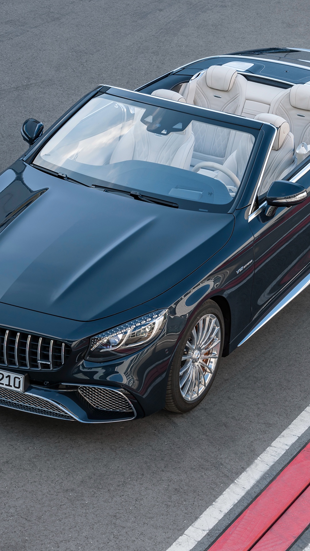 Фотографии Mercedes-Benz 2017 AMG S 65 Cabriolet Worldwide 1080x1920