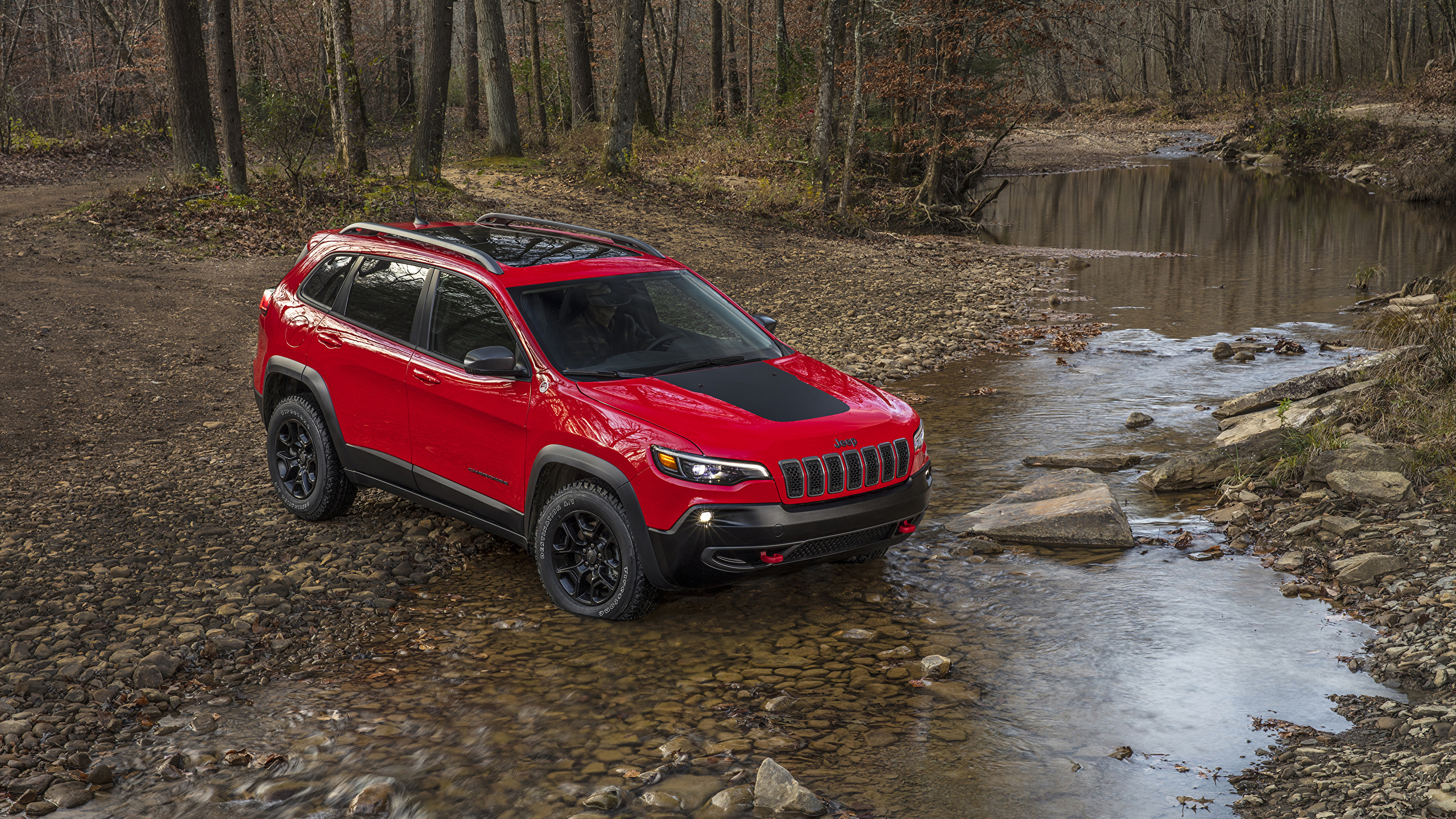 Picture Jeep 2019 Cherokee Trailhawk Red Metallic 2560x1440