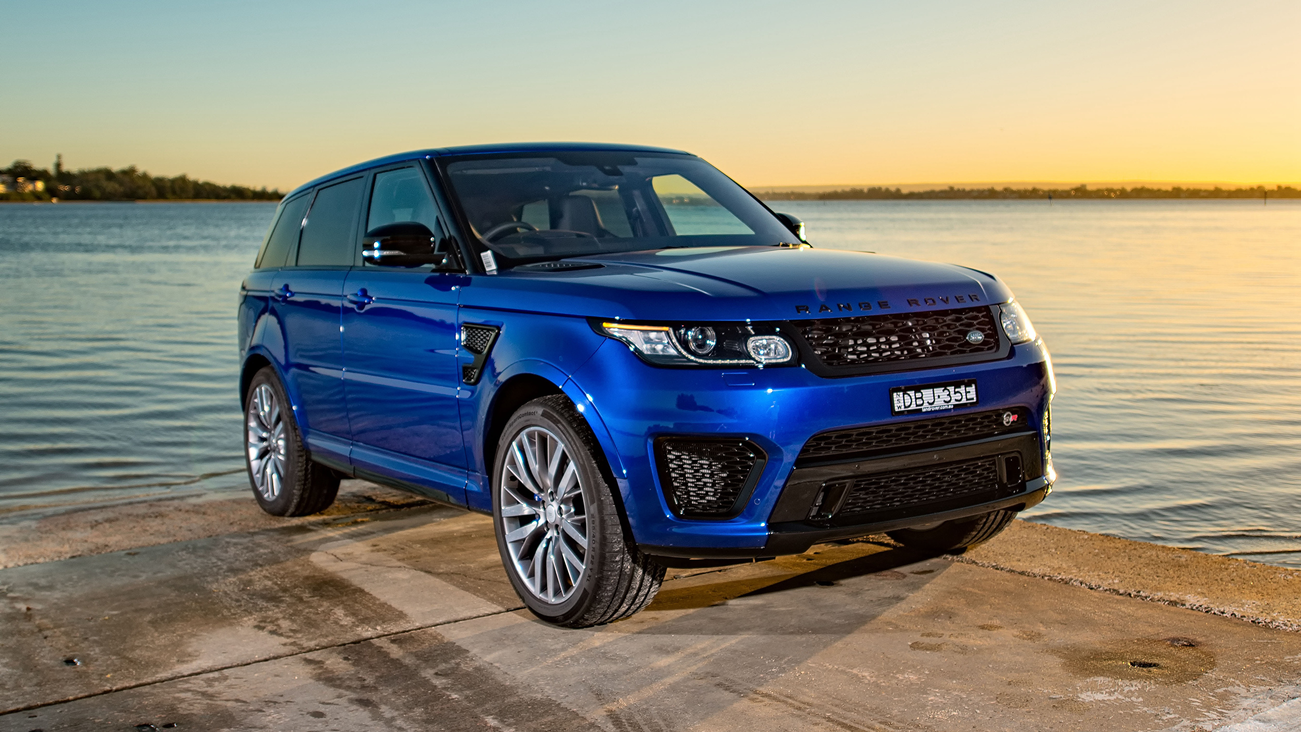 Desktop Hintergrundbilder Land Rover Sport Blau automobil 2560x1440