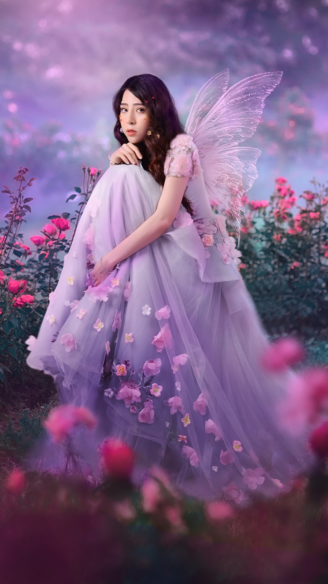 fairies and roses