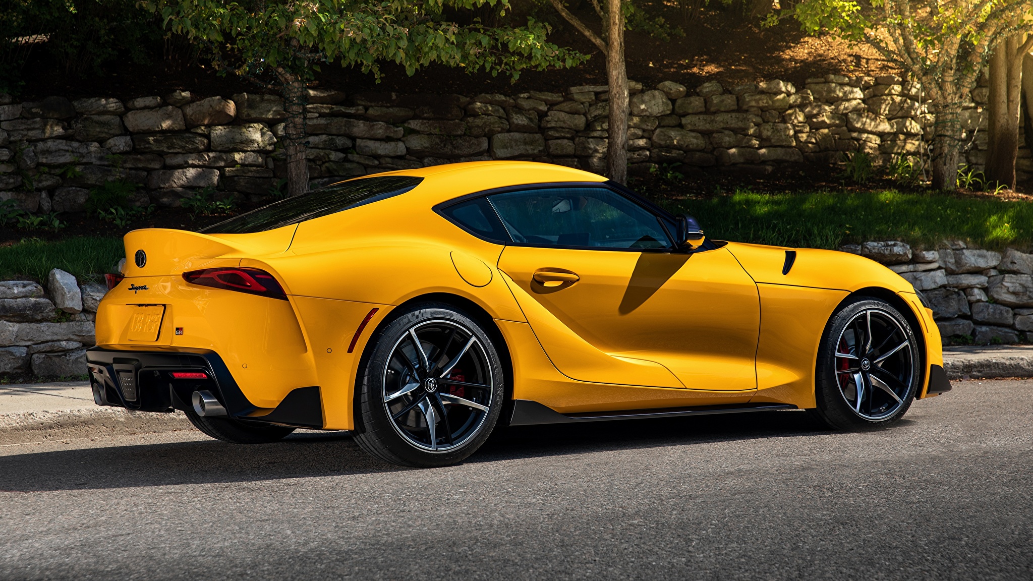 Toyota gr Supra 2020 Yellow