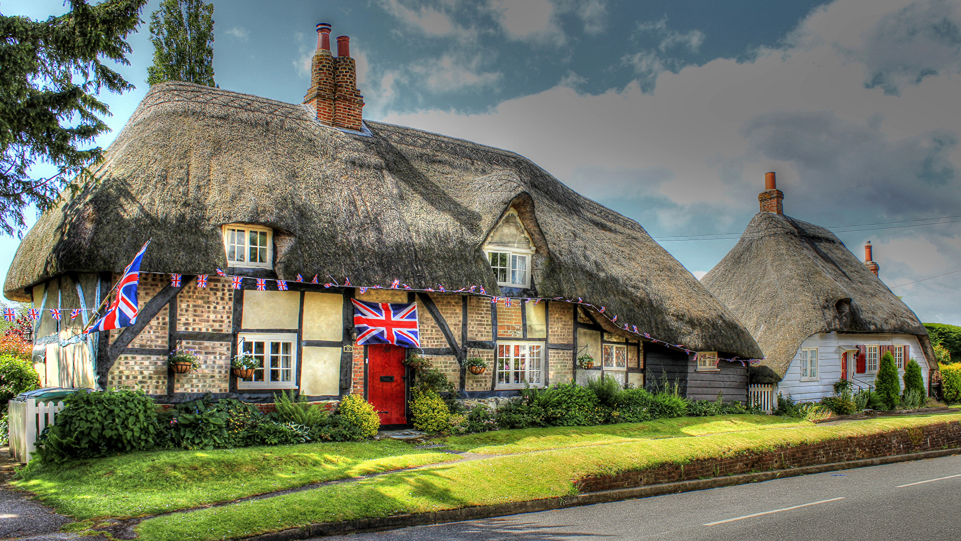 full hd wallpapers 1920x1080 english cottage