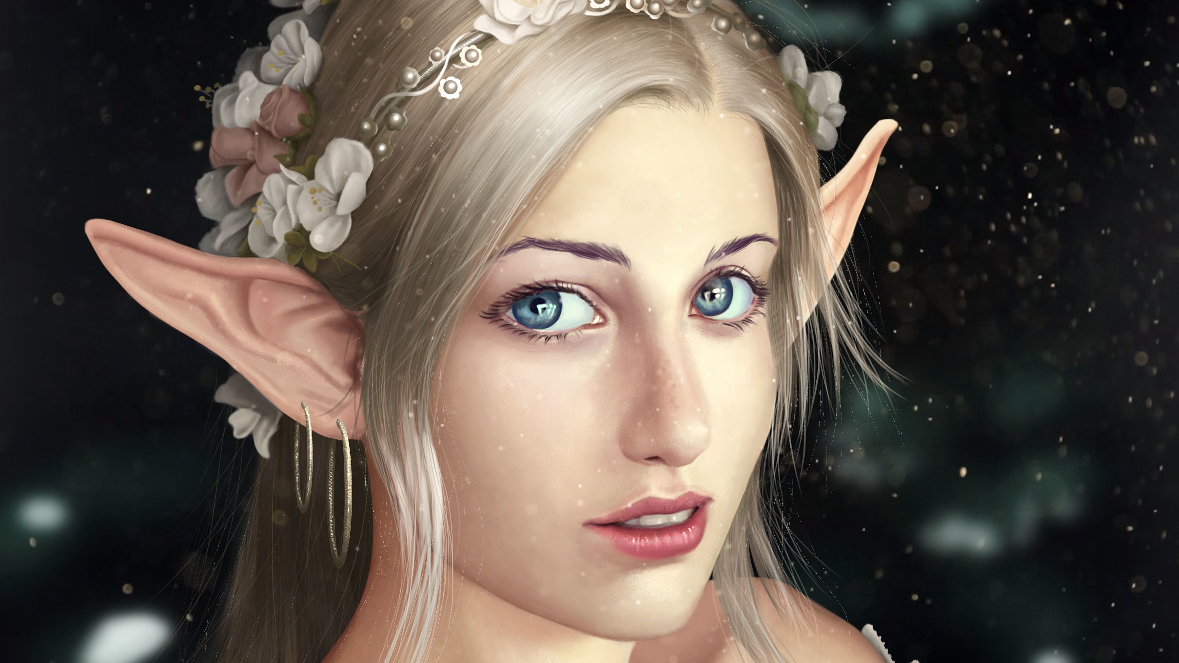 Blonde Elf Female Art and Illustrations - wide 4