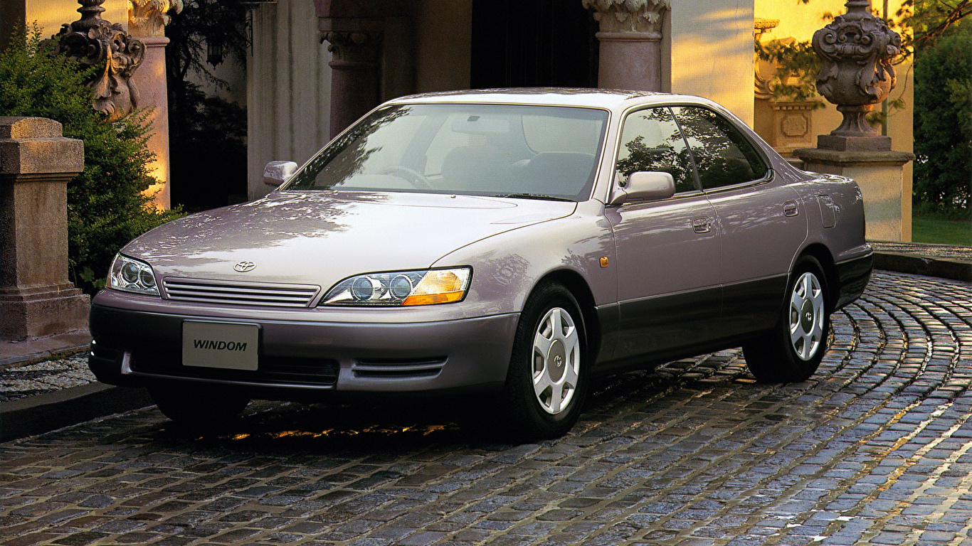 Фото Toyota 1994-96 Windom Серый старинные Металлик 1366x768