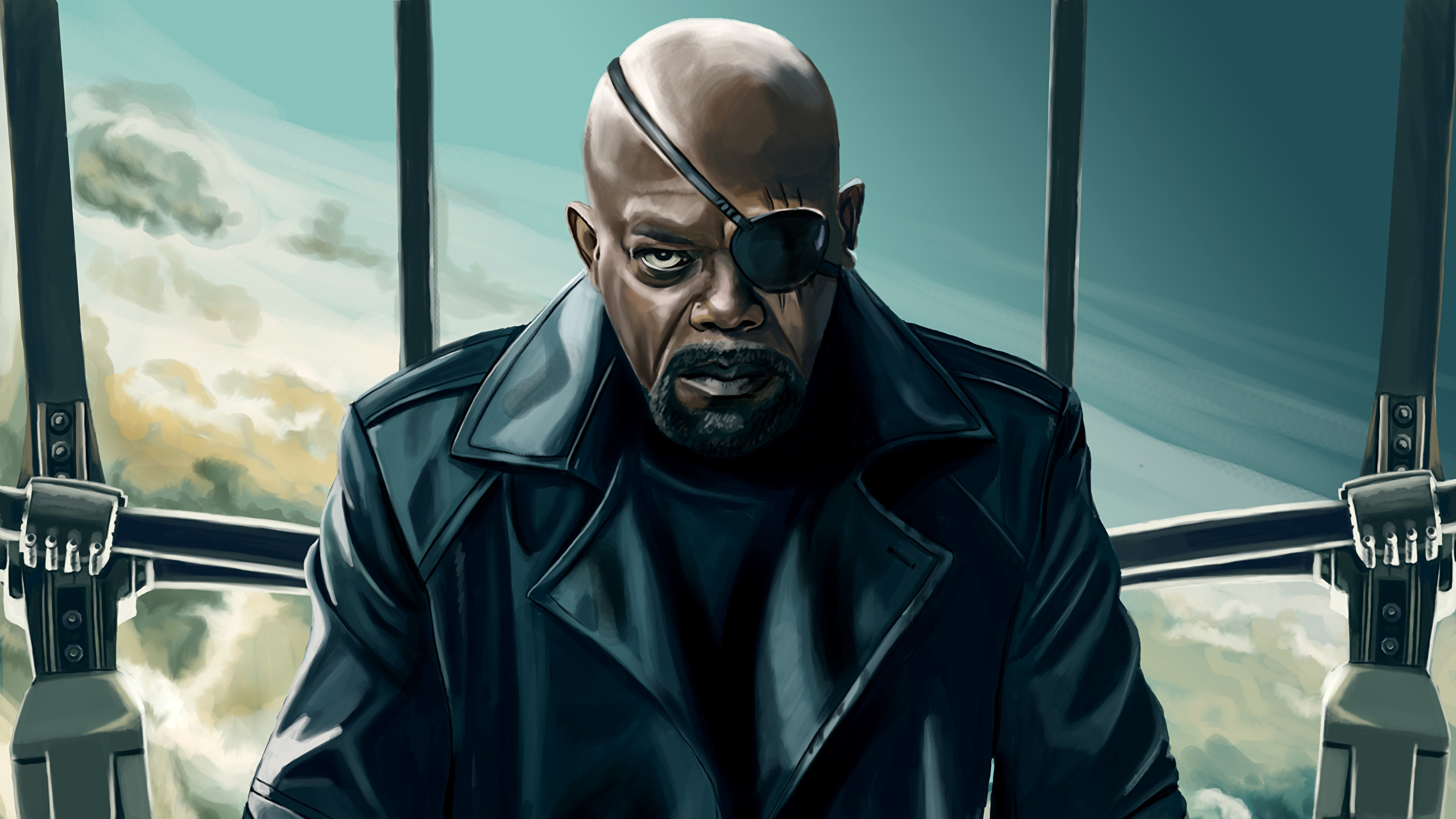 Papeis De Parede 2560x1440 Os Vingadores 2012 Heróis De Quadrinhos Homem Samuel Leroy Jackson 