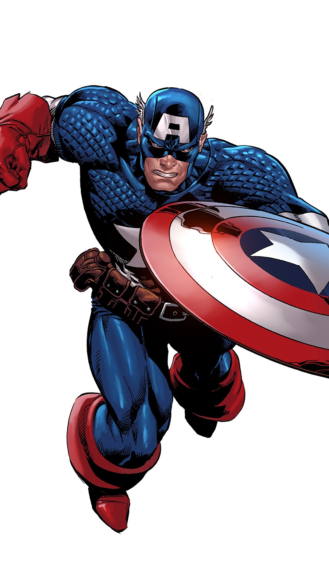 Picture Shield Captain America hero Fantasy White 1080x1920