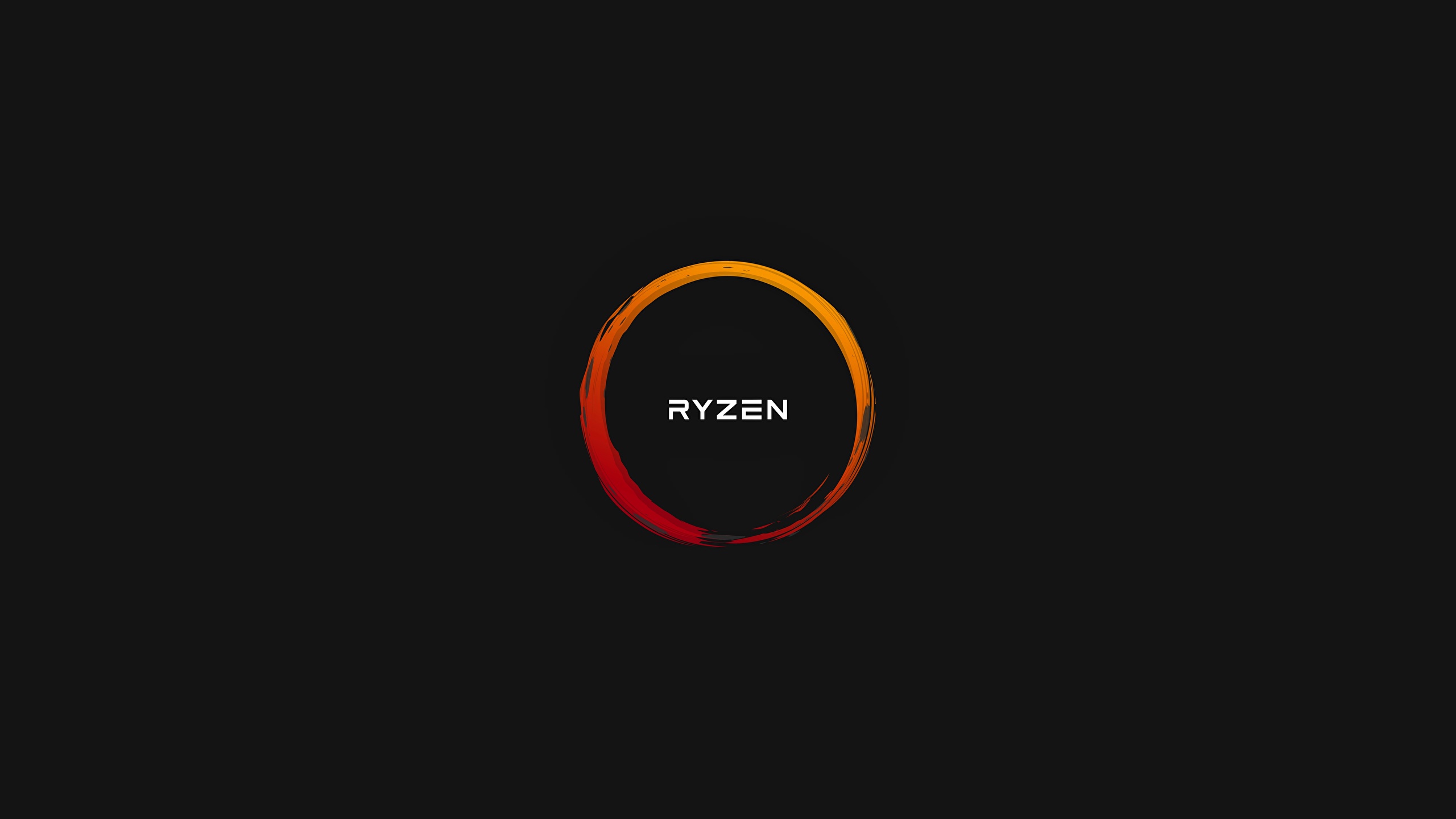 Sfondi Del Desktop Amd Emblema Logo Ryzen Computer Sfondo 2560x1440