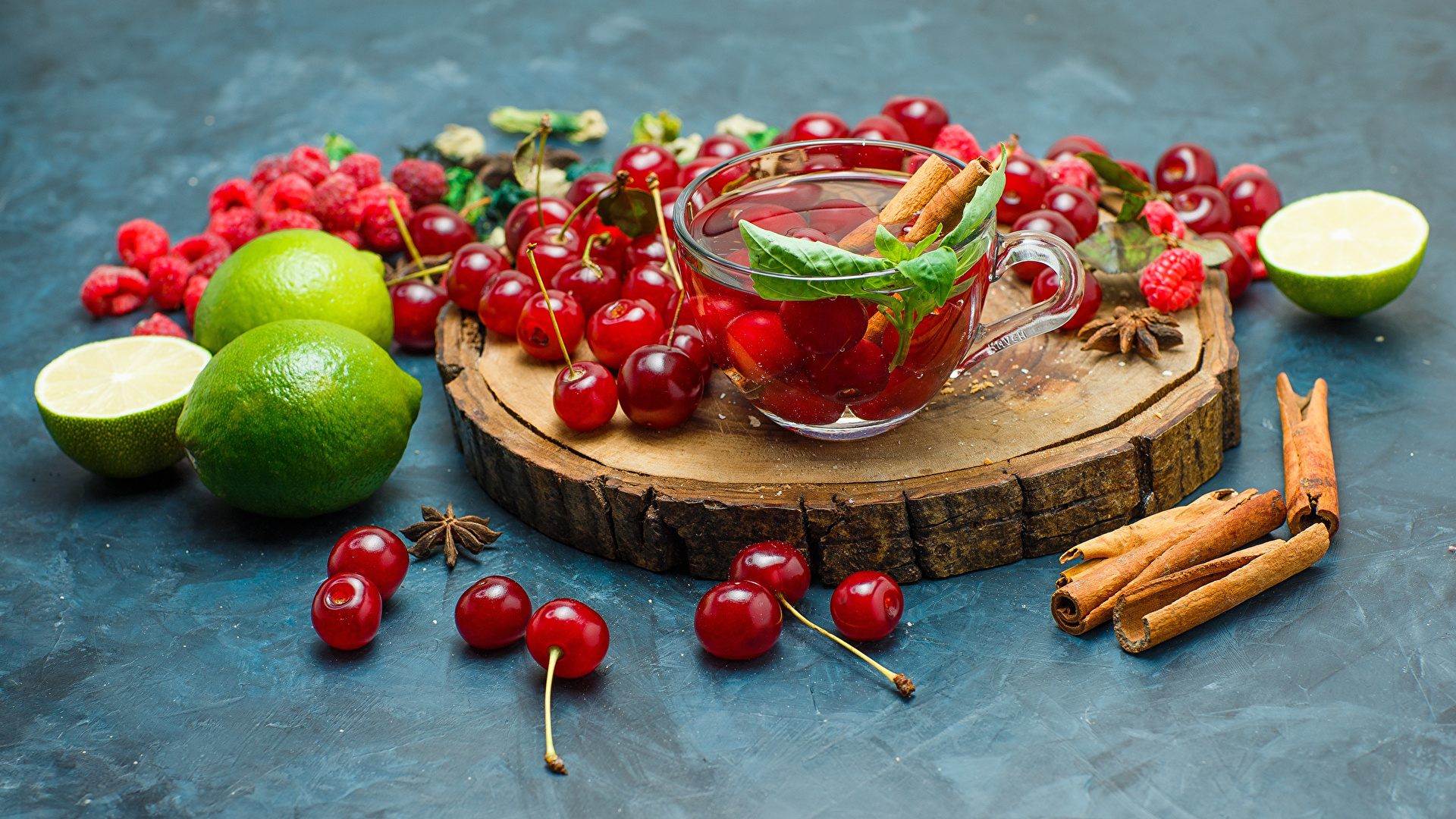 picture-tea-lime-cherry-cinnamon-mug-food-1920x1080