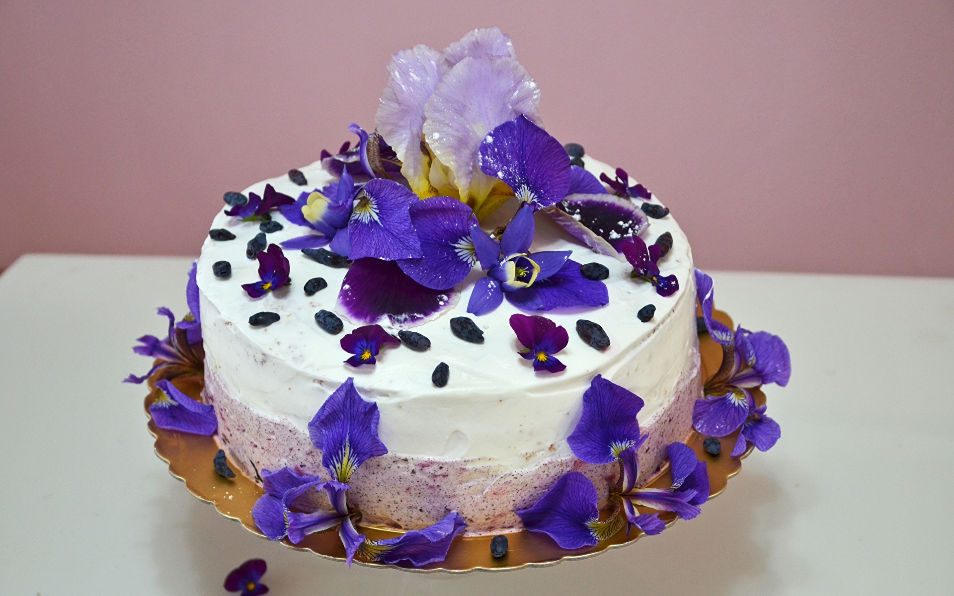 Images Cakes iris Food confectionery Design 1920x1200