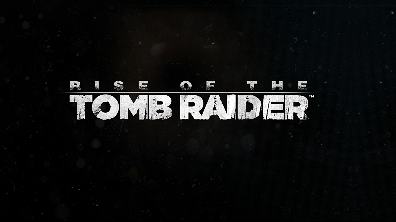 Фотография Rise of the Tomb Raider Слово - Надпись компьютерная игра 1366x768 Игры слова текст