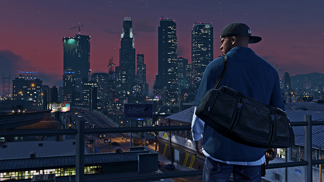 Grand Theft Auto V Wallpaper 4K, Franklin Clinton, GTA 5, #10593