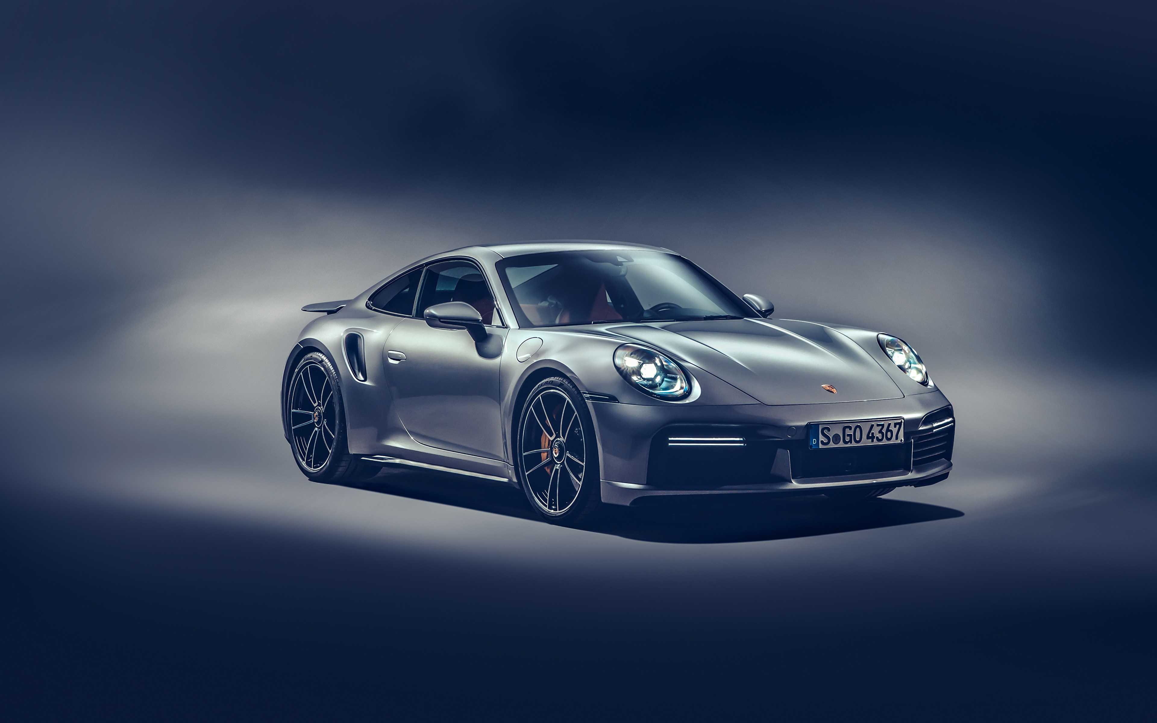 Immagini Porsche 2020 911 Turbo S Worldwide Grigio 3840x2400