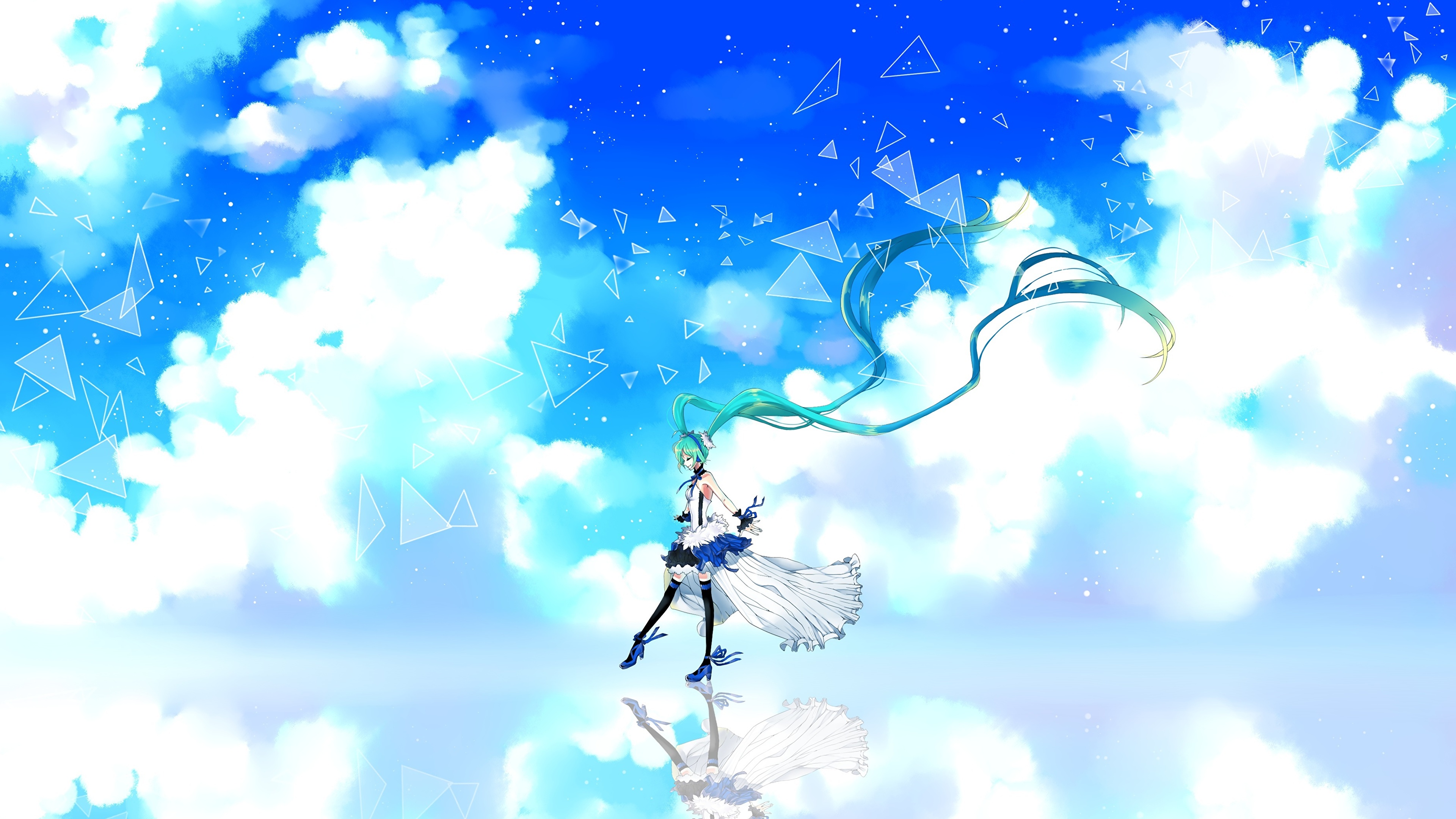 Photos Vocaloid Hatsune Miku Cu Riyan 7th Dragon Anime 3840x2160