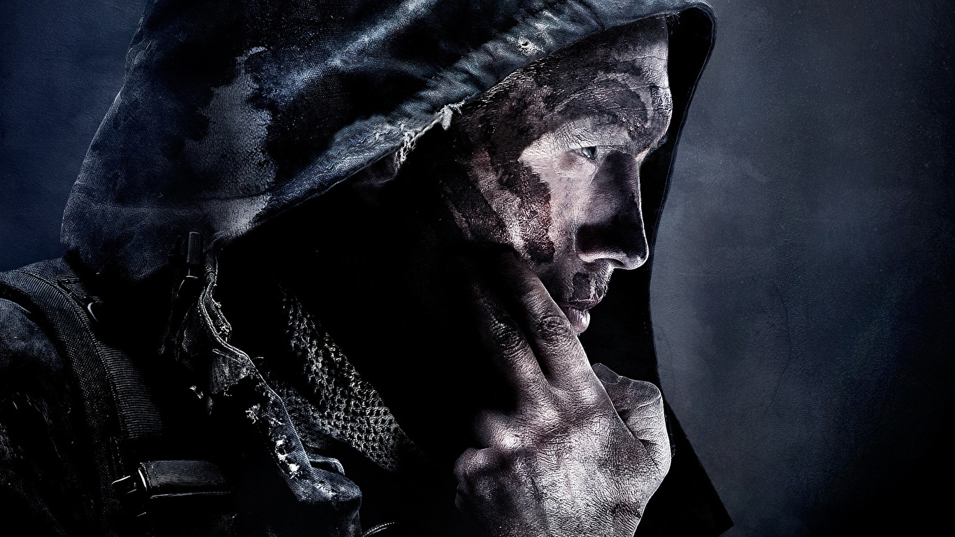 Images Call of Duty Call of Duty: Ghosts soldier Men Games 1366x768