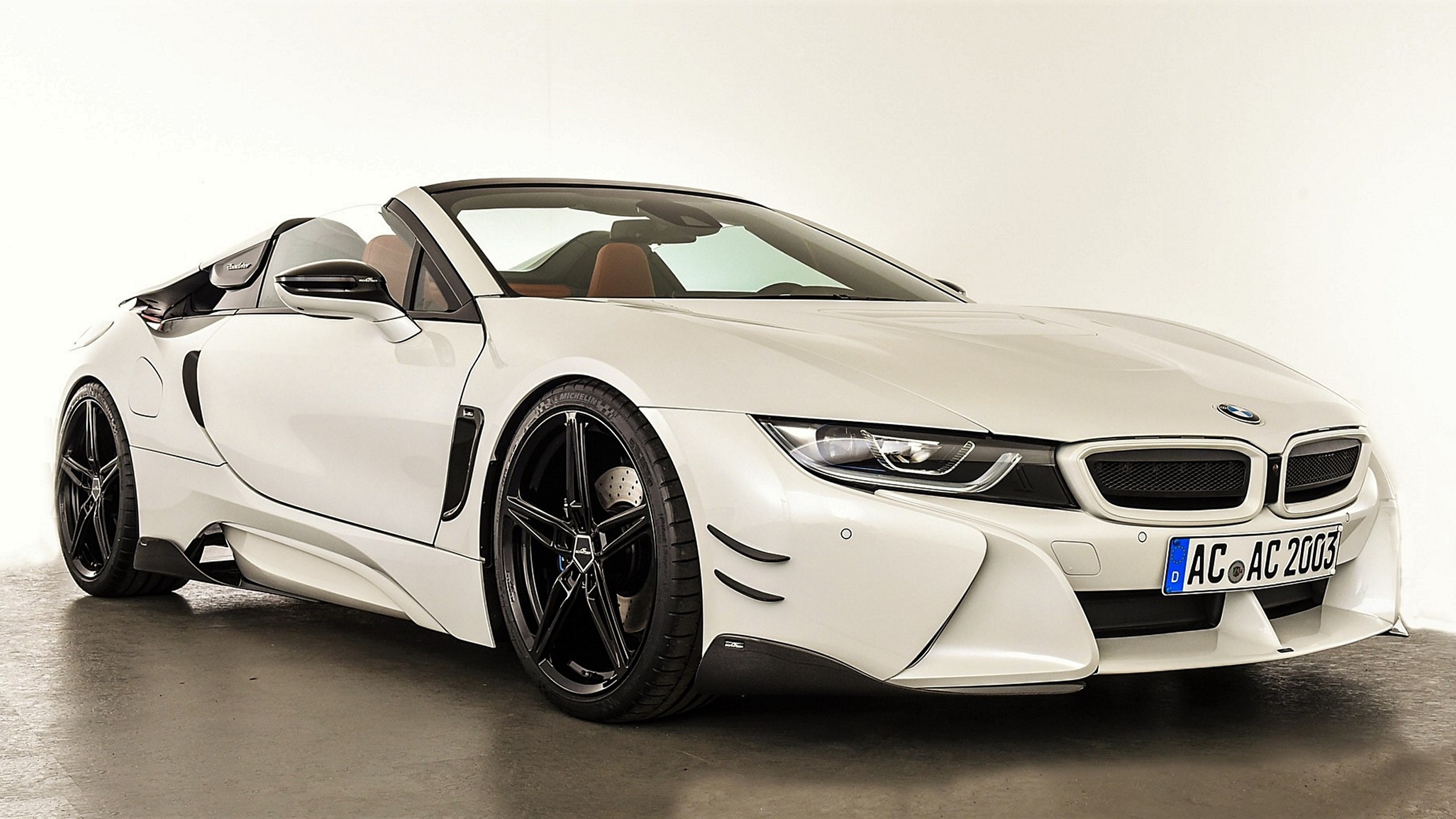 壁紙 2560x1440 Bmw Ac Schnitzer I8 19 白 ロードスター 自動車 ダウンロード 写真