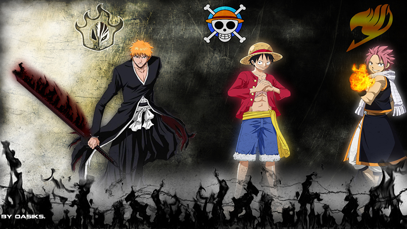 Picture One Piece Young Man Anime 1366x768