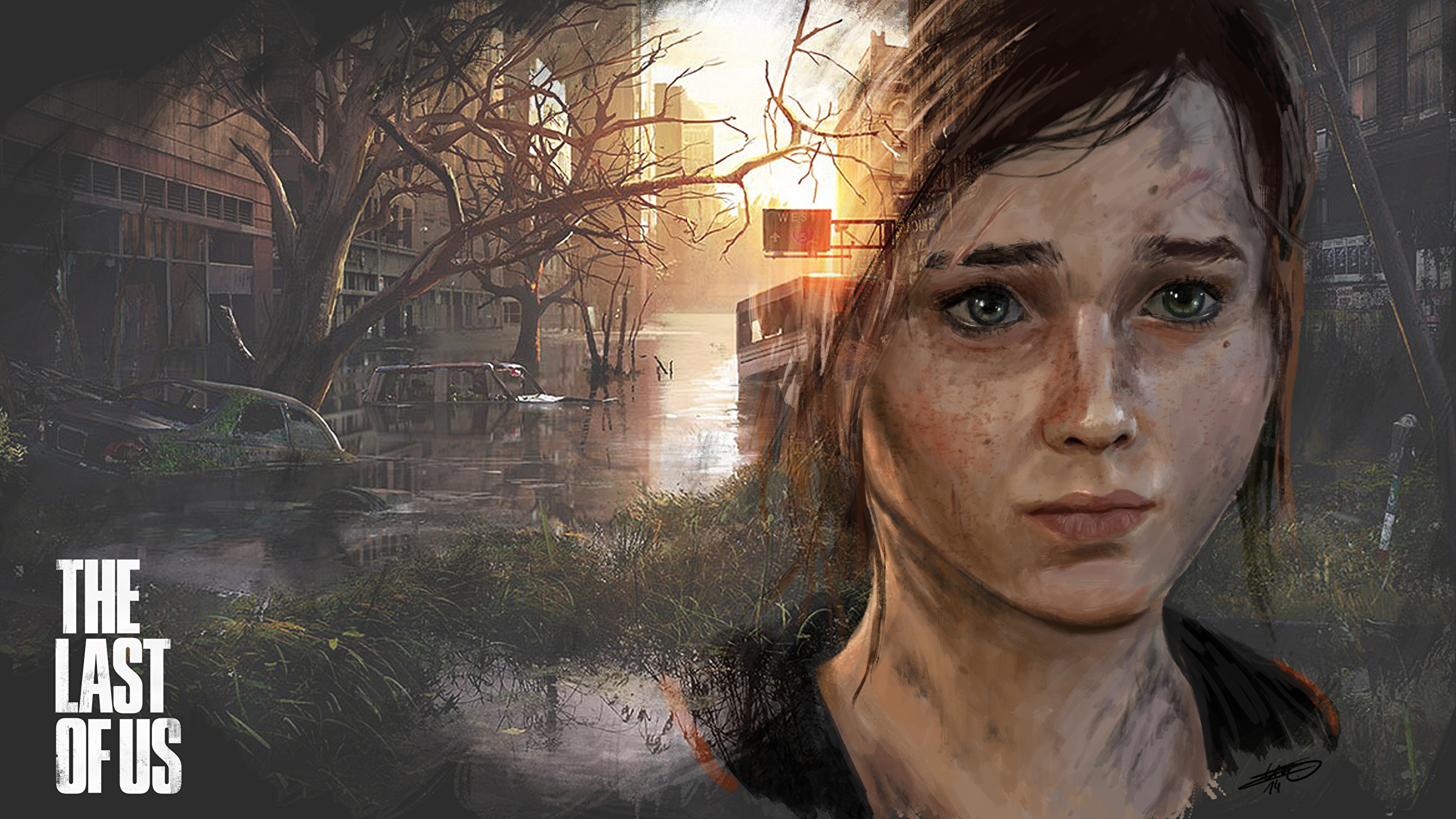 Ellie - The Last of Us [2560x1440] [OC] : r/wallpaper