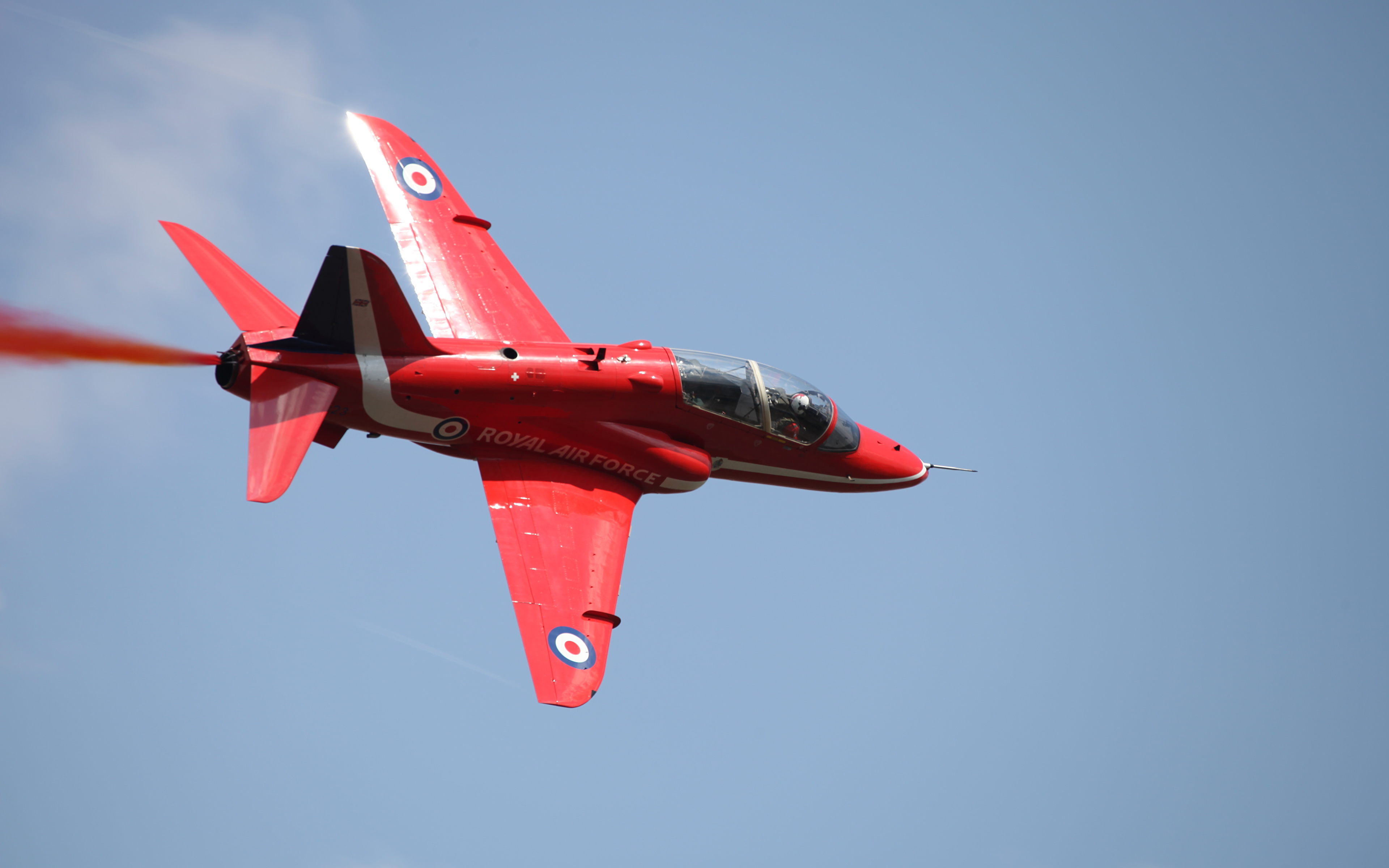 Images Airplane BAE Hawk T1 Red Aviation 3840x2400