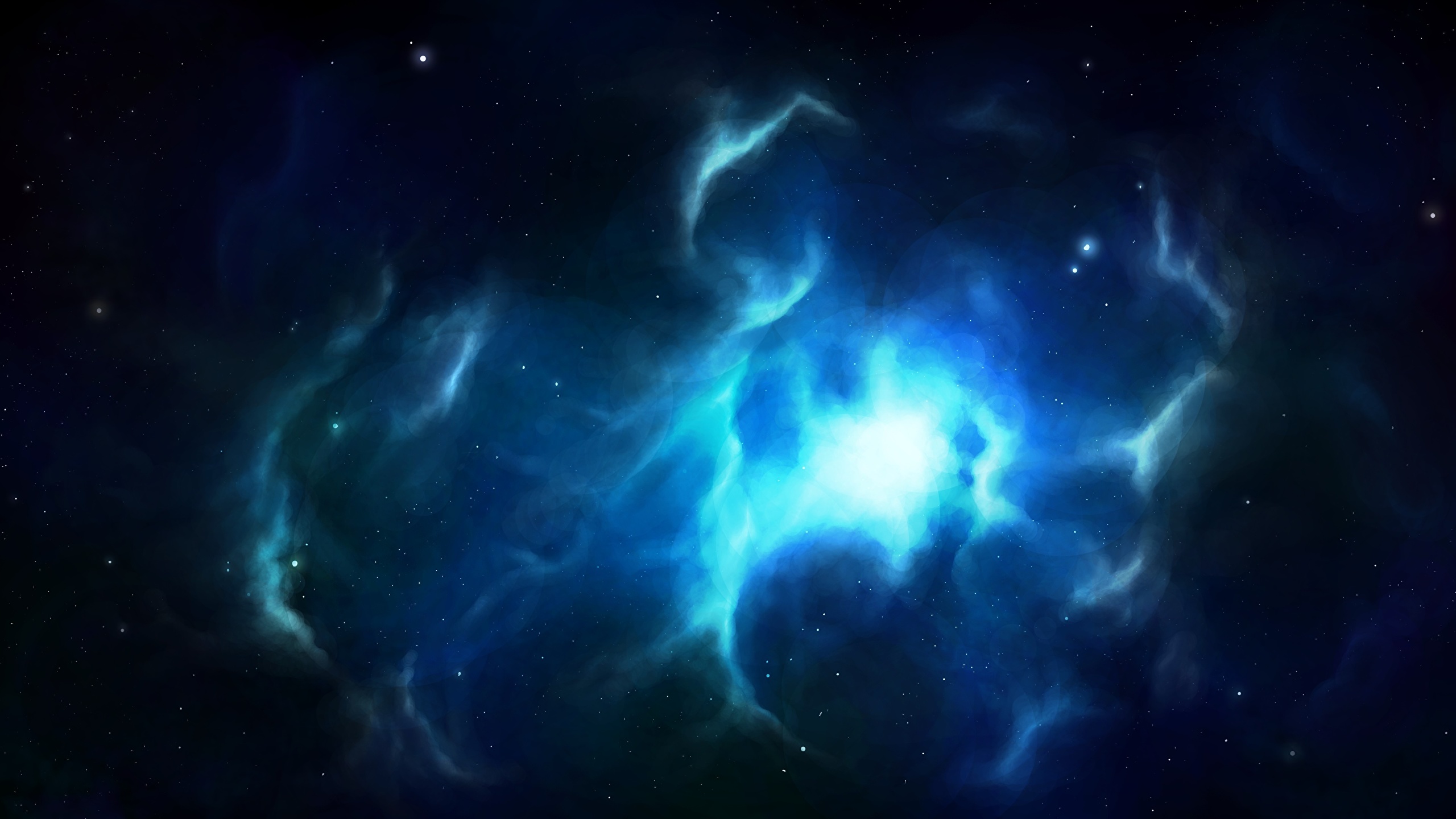 壁紙 2560x1440 空間内の星雲 宇宙空間 ダウンロード 写真