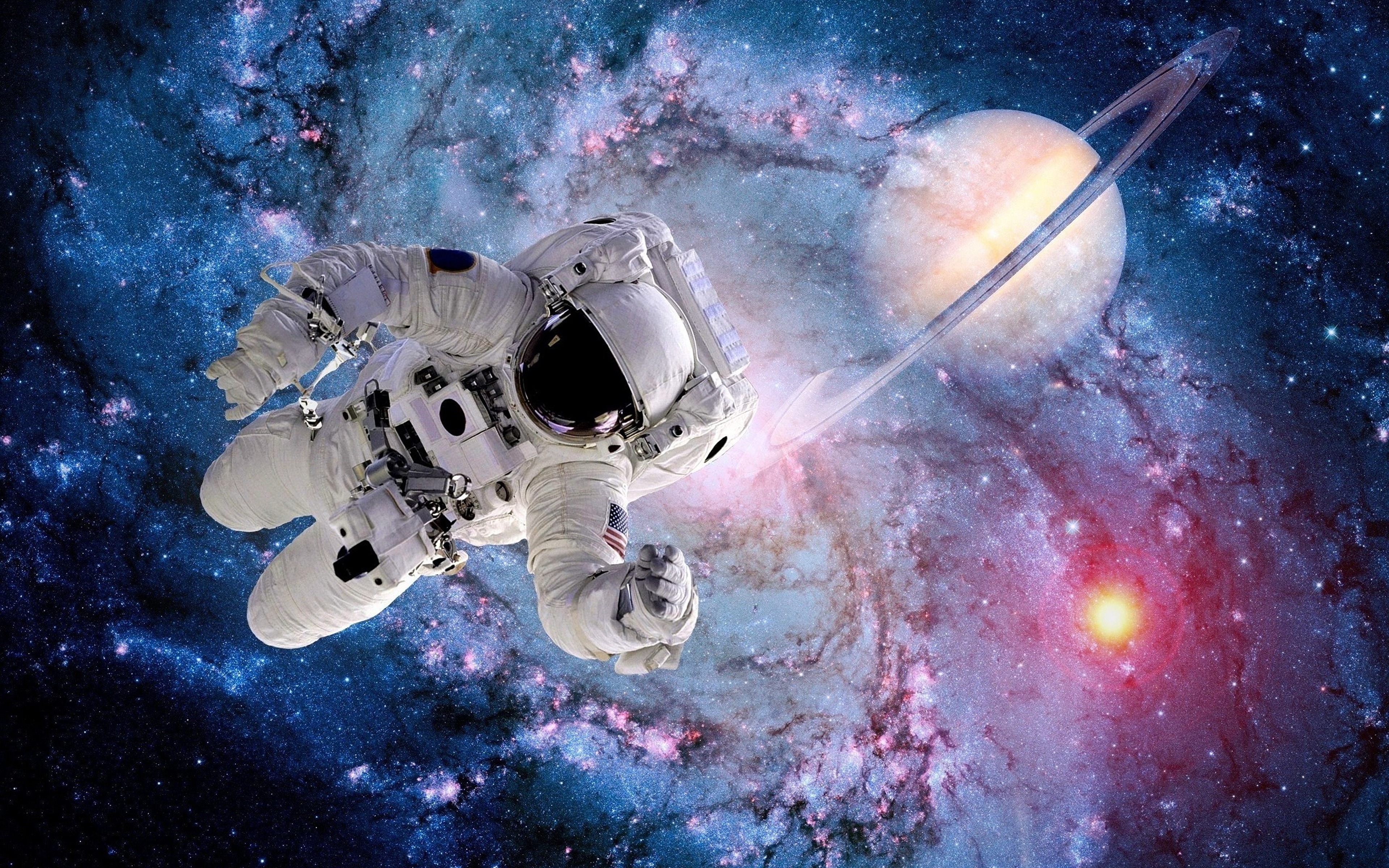 壁紙 3840x2400 宇宙飛行士 アメリカの 宇宙空間 ダウンロード 写真