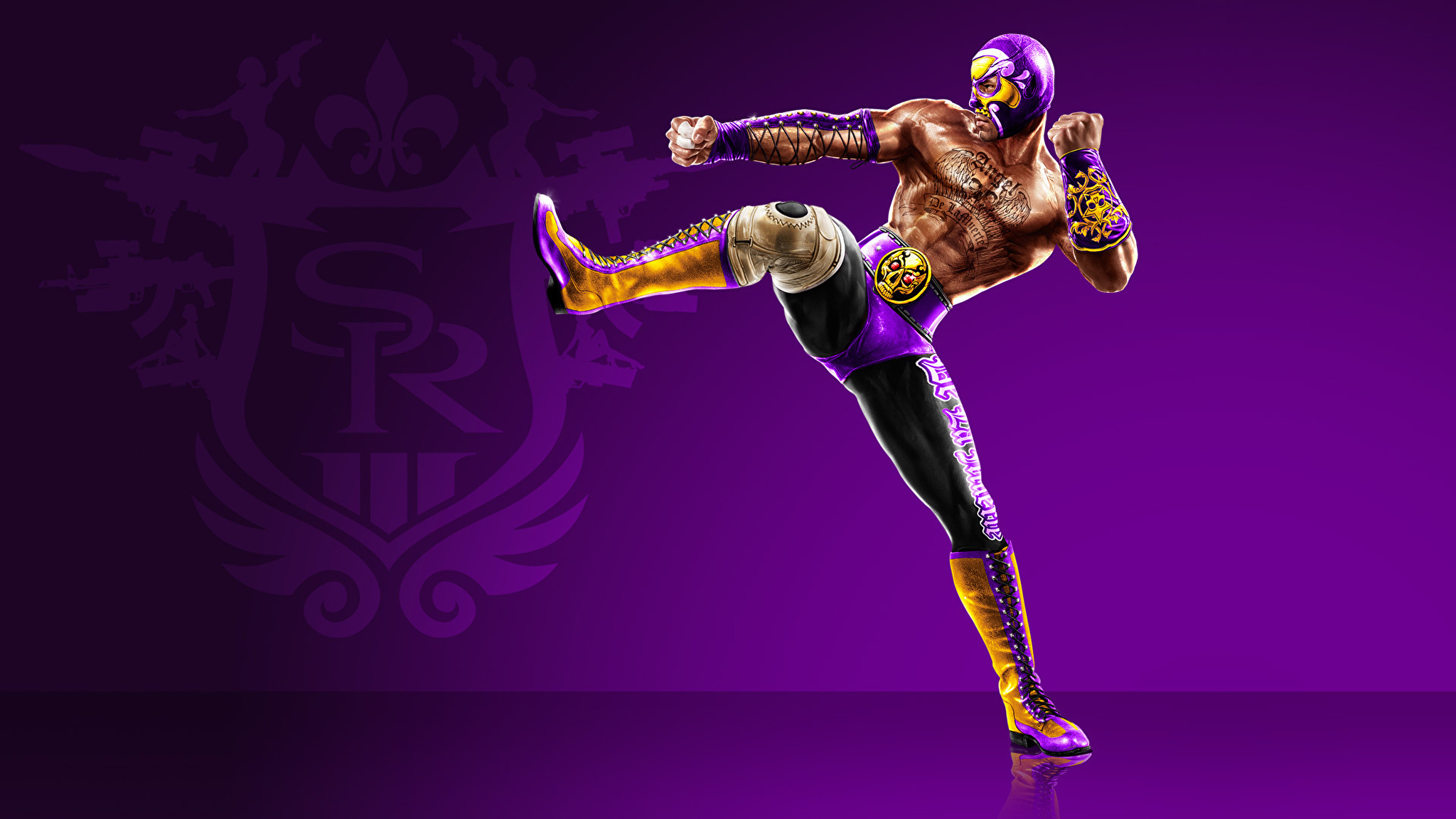 Saints row. Saints Row: the third. Анхель де ла Муэрте Saints Row. Saints Row the third обои.