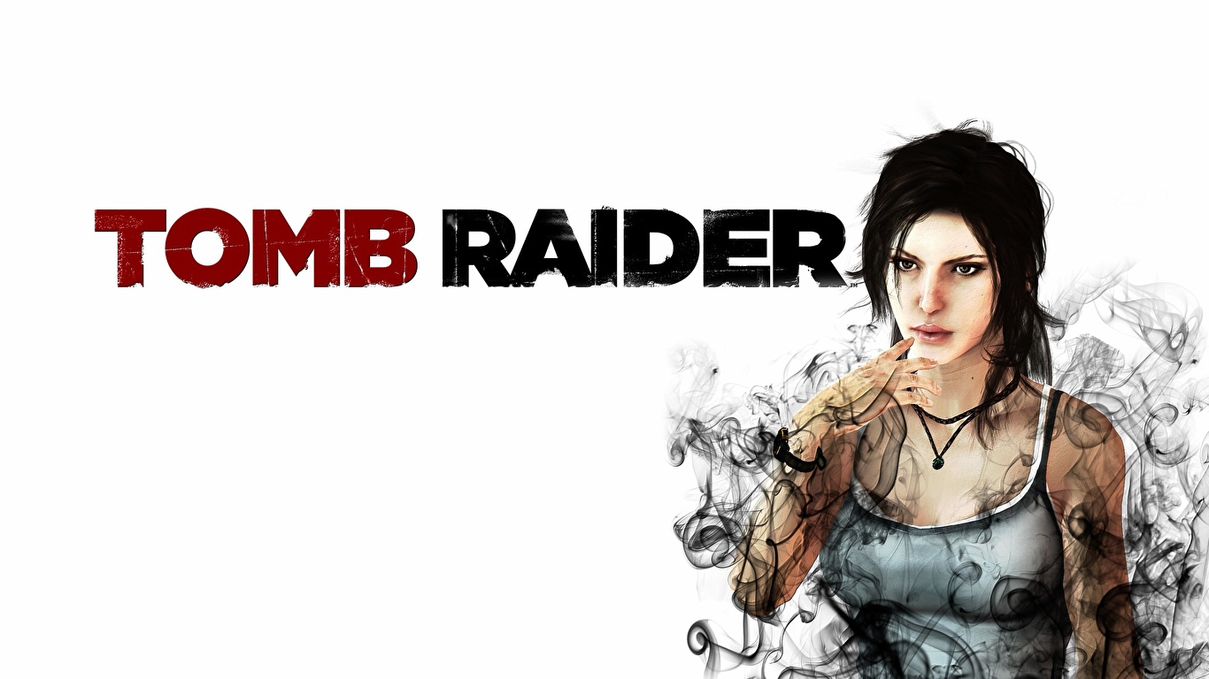 Фотографии Tomb Raider Лара Крофт девушка Игры 1366x768