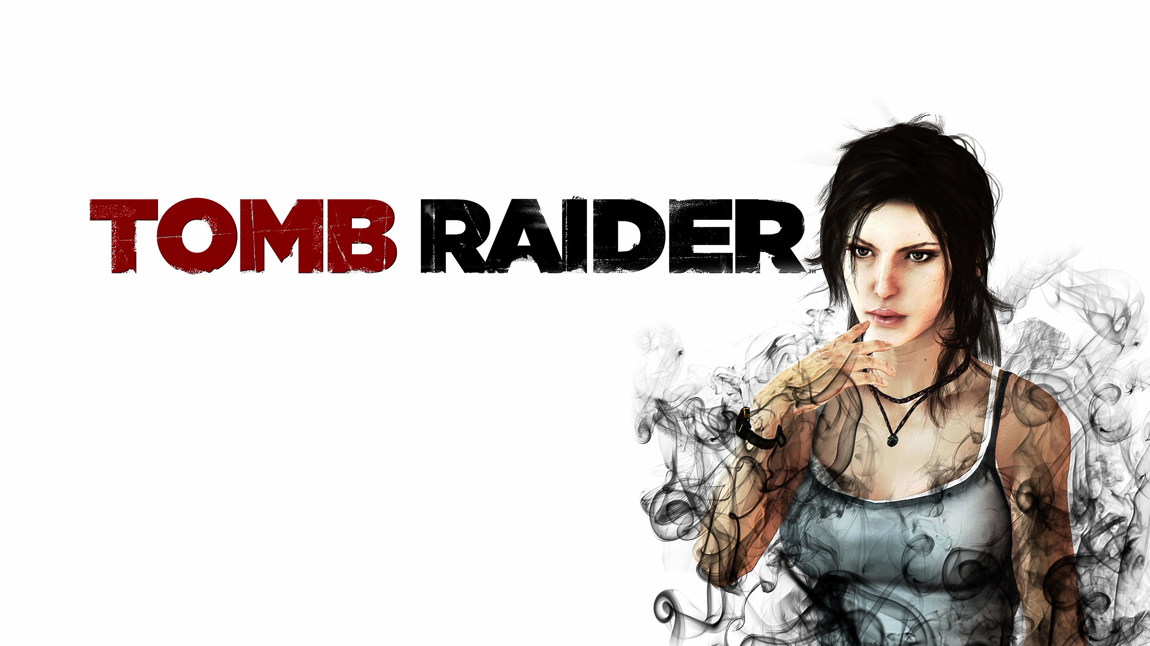 Photos Tomb Raider Lara Croft young woman Games 3840x2160