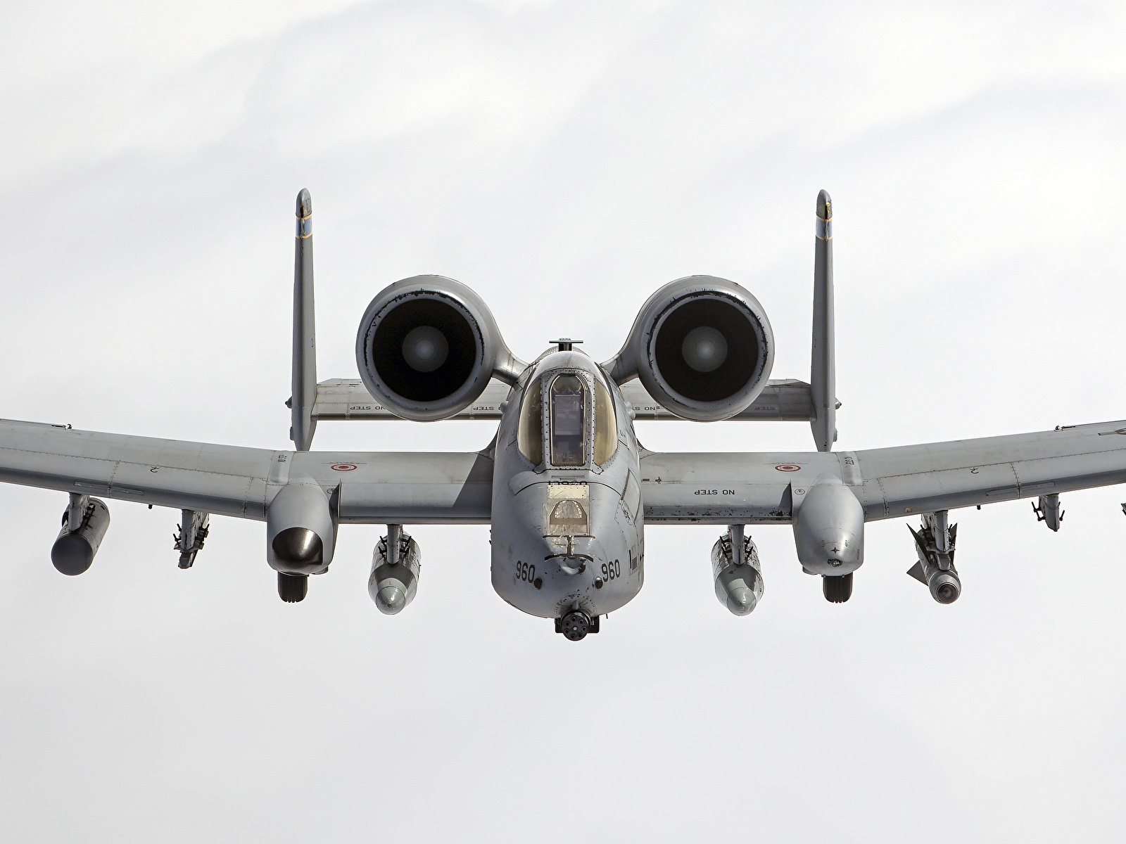 Foto A-10 Thunderbolt II Erdkampfflugzeug Flugzeuge Luftfahrt 1600x1200