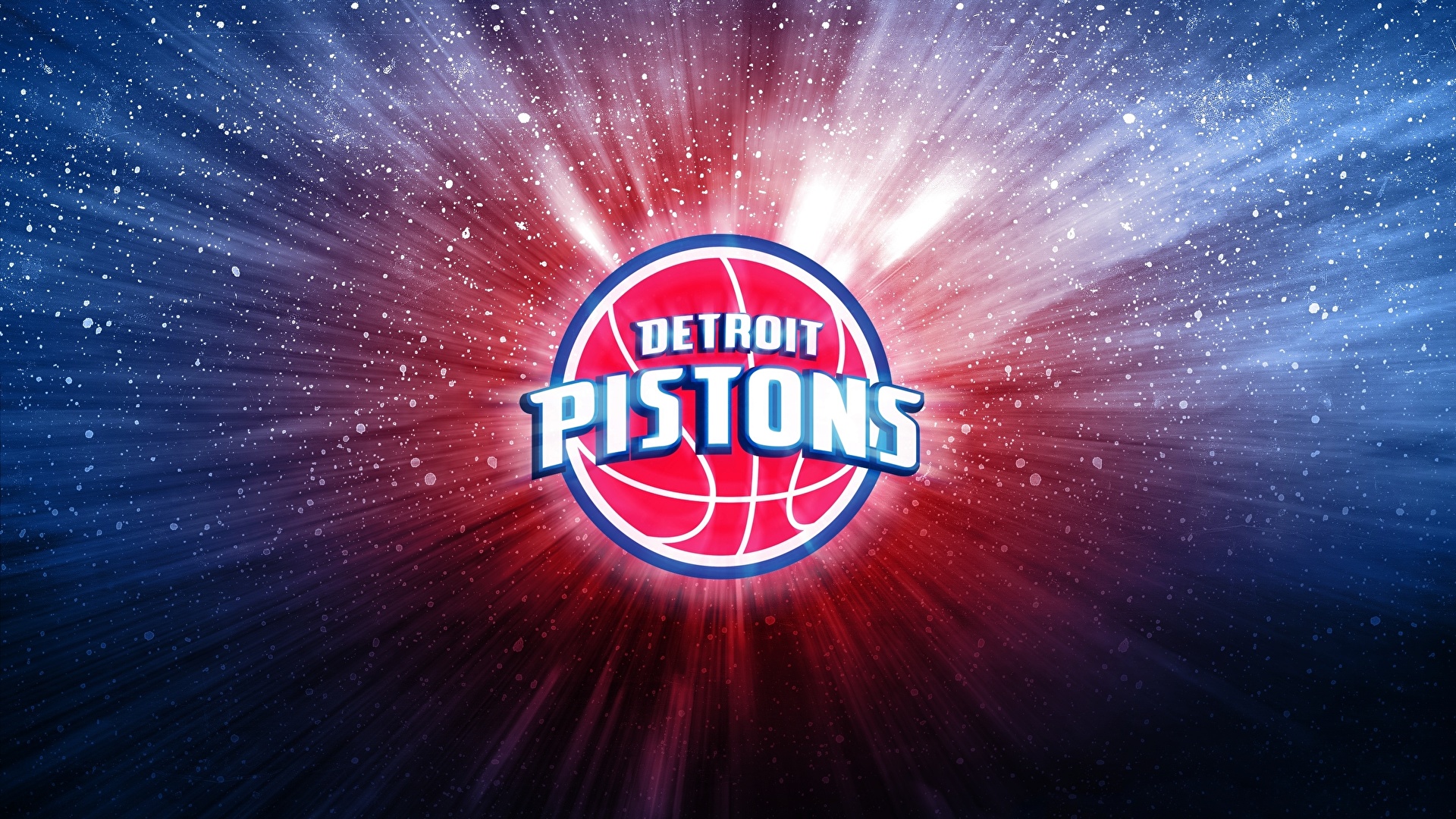 壁紙 1920x1080 バスケットボール ロゴエンブレム Detroit Pistons