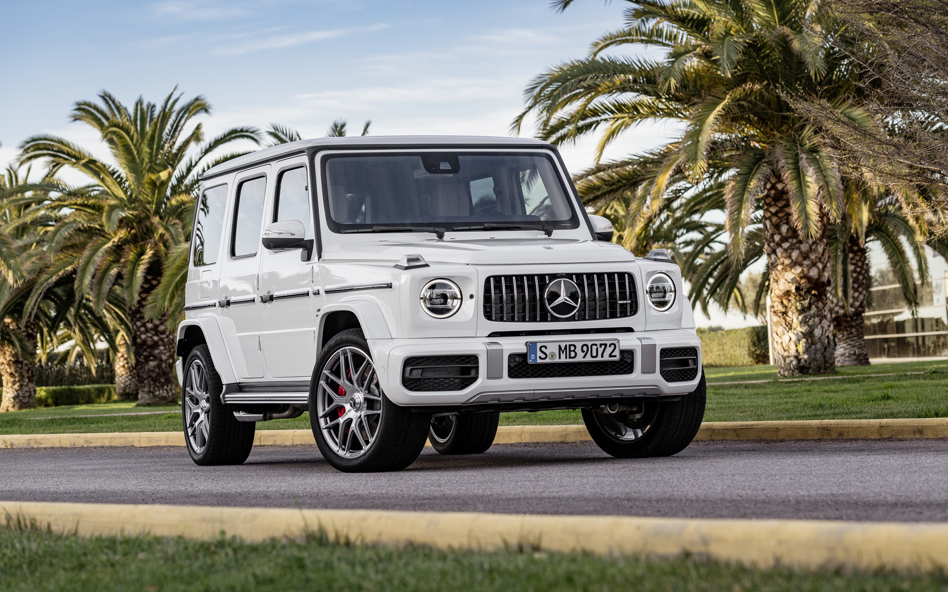 Картинки Мерседес бенц G-класс 2019 577 l / s AMG G63 3840x2400