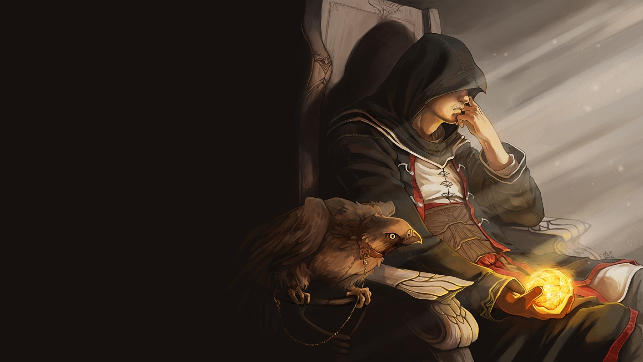 Игра мальчик в плаще. Альтаир монах. Ассасин Альтаир ибн ла Ахад. Assassins Creed Альтаир Art.
