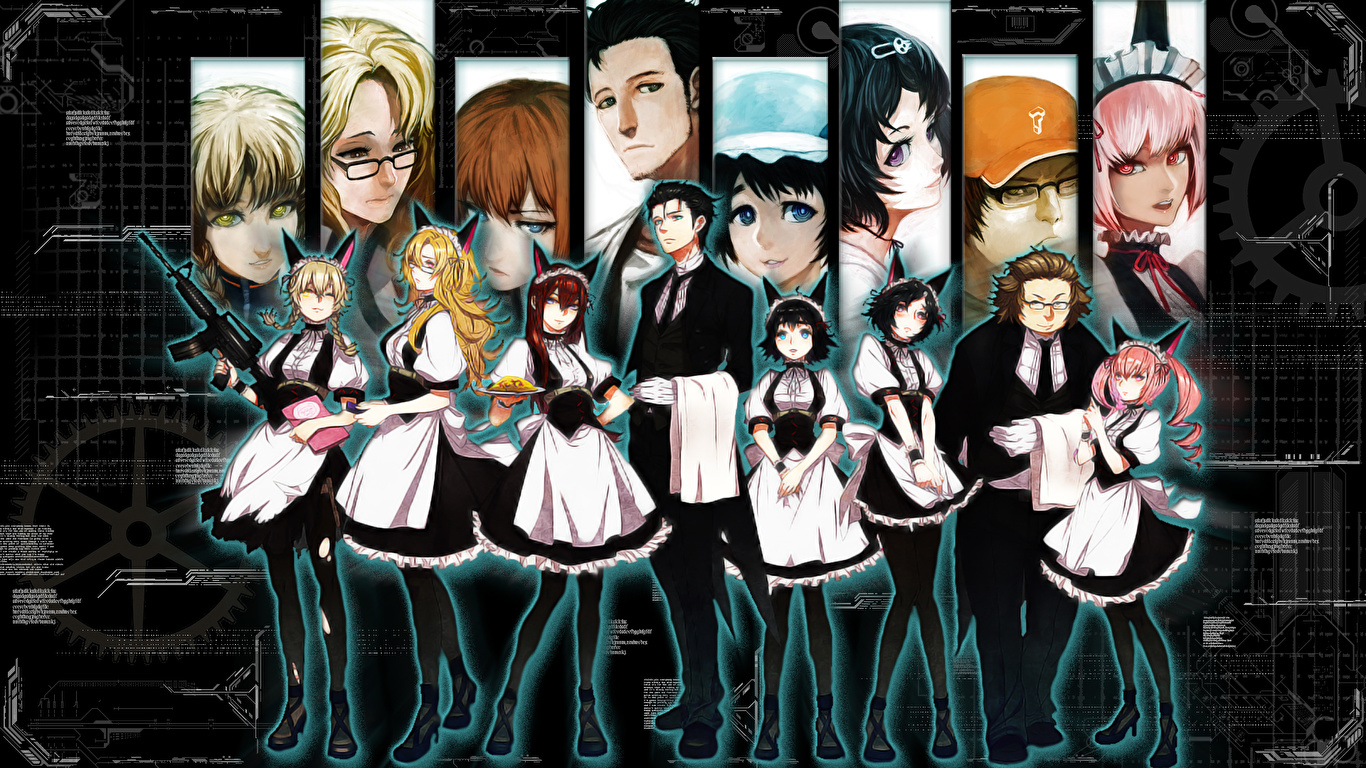 Picture Steins Gate Anime 1366x768