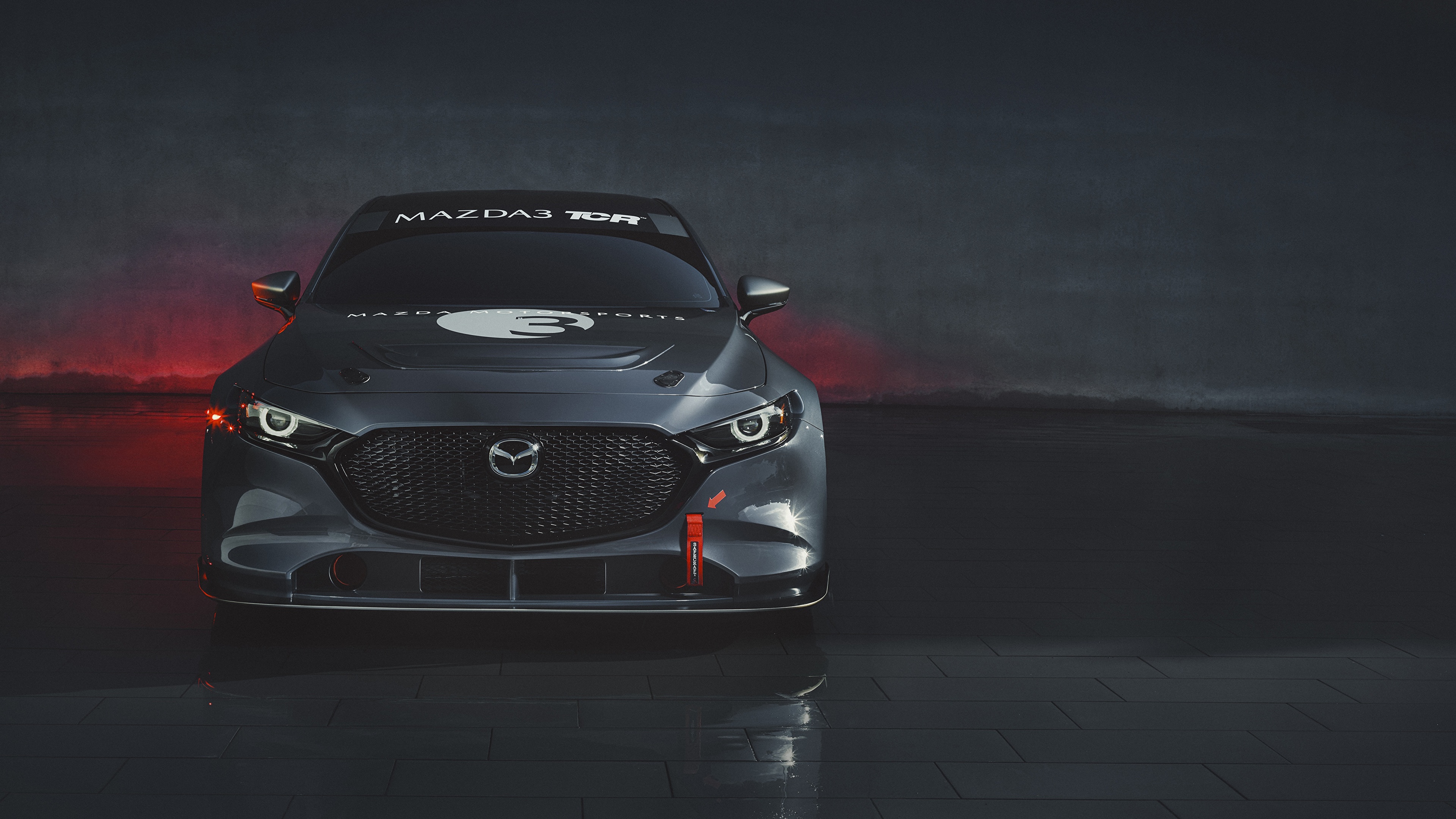 Pictures Mazda 3 Tcr Gray Auto Front 3840x2160