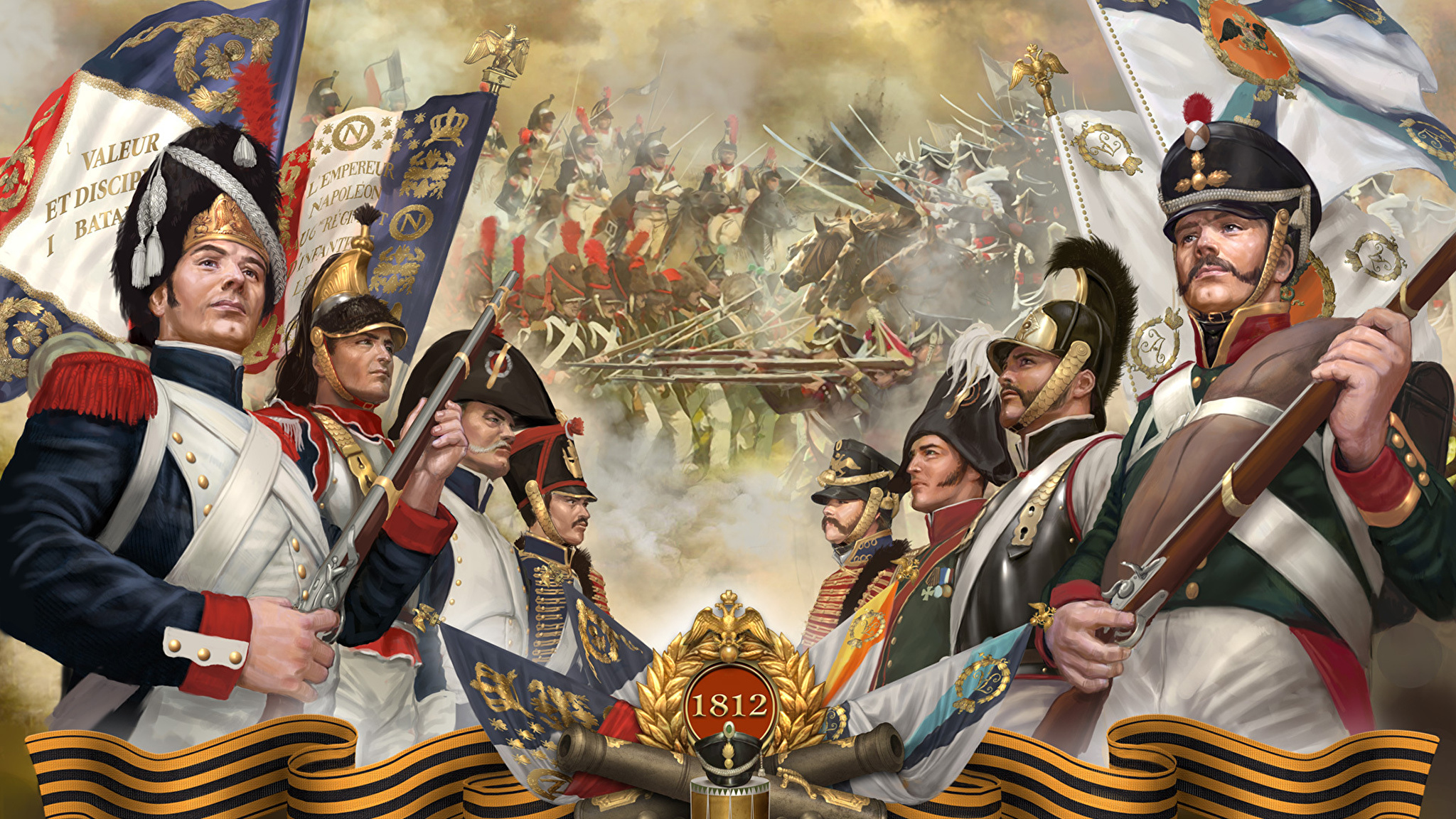 Француз против русского. Бородинская битва 1812. Бородинское сражение Наполеон на сражении.