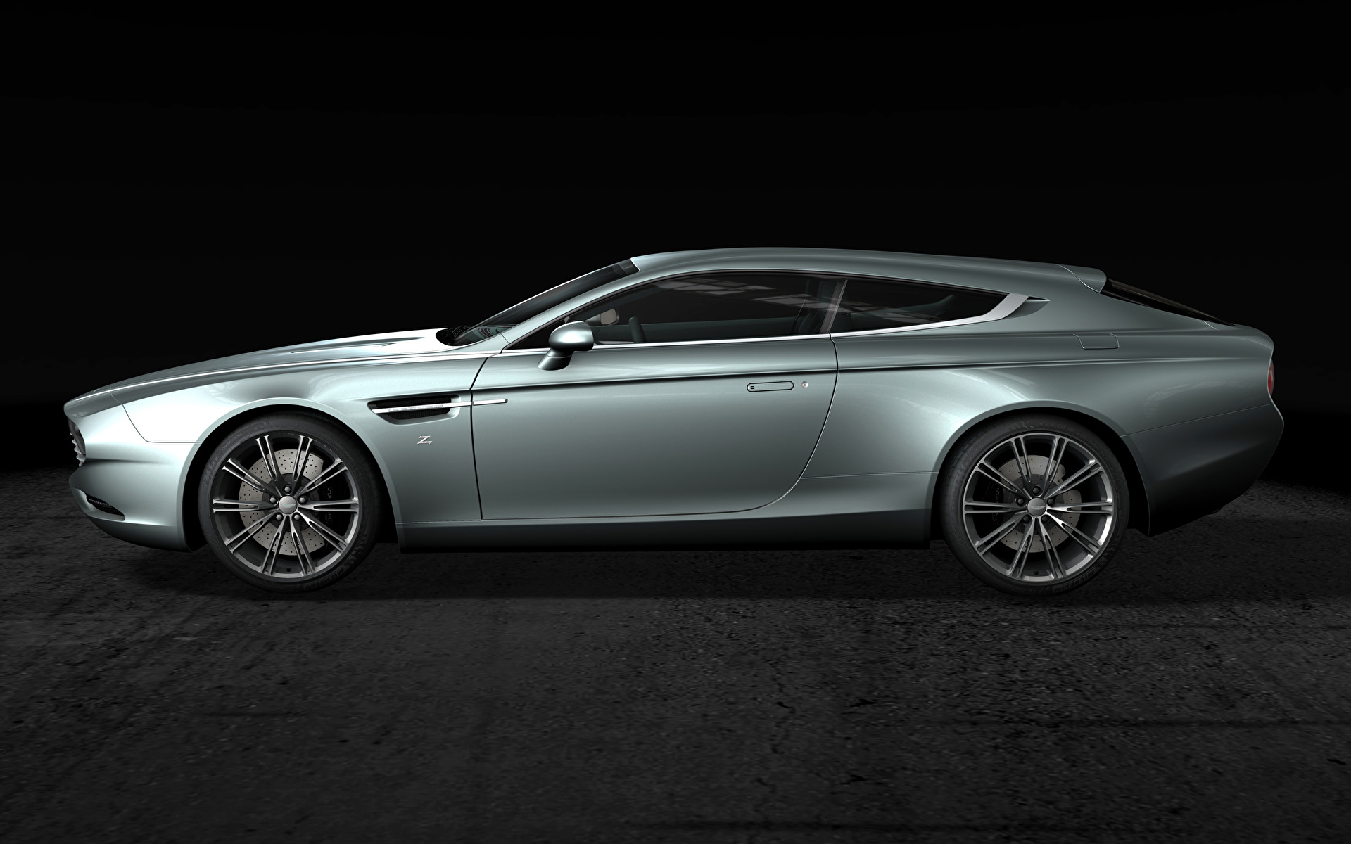1920x1200 Aston Martin Tuning 2014 Virage Shooting Brake (Zagato) Lateralmente autos, automóvil, automóviles, el carro, Tuneo Coches