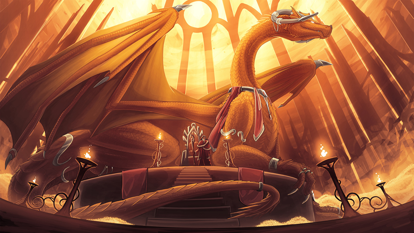 Images dragon Fantasy 1366x768