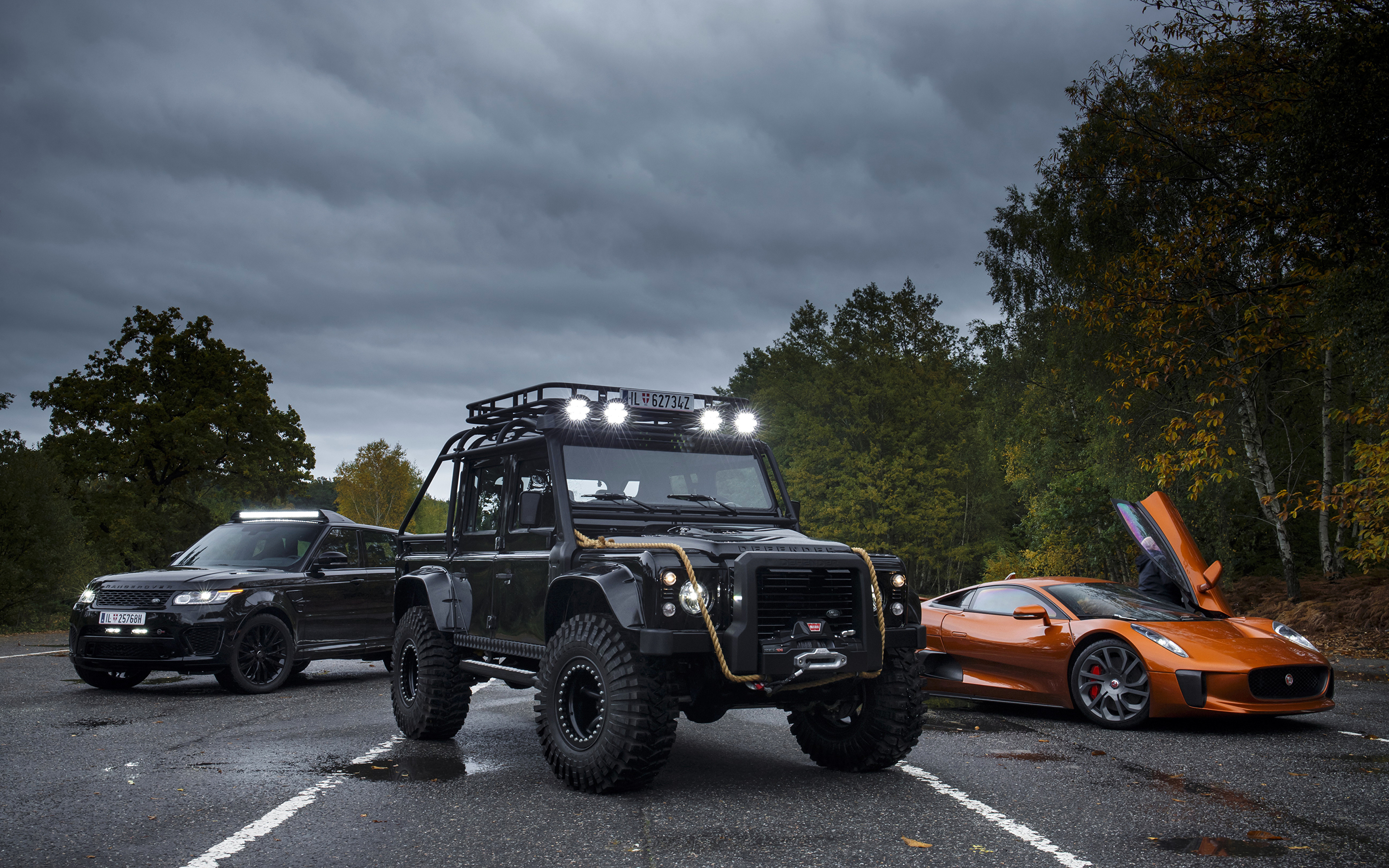 壁紙 3840x2400 ジャガー 自動車 チューニングカー 15 C X75 Spectre 自動車 ダウンロード 写真