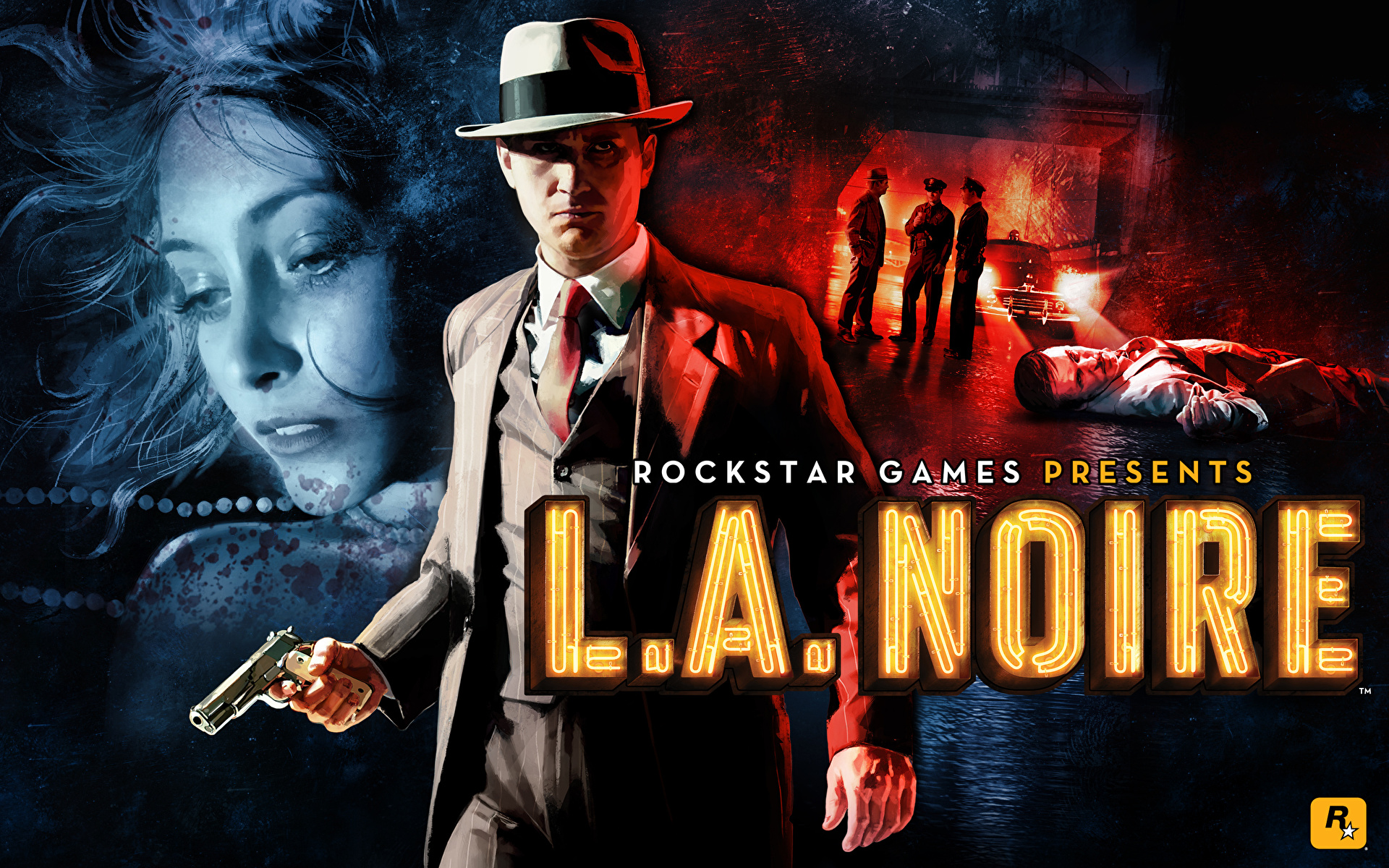 1920x1200 L.A. Noire videojuego Juegos