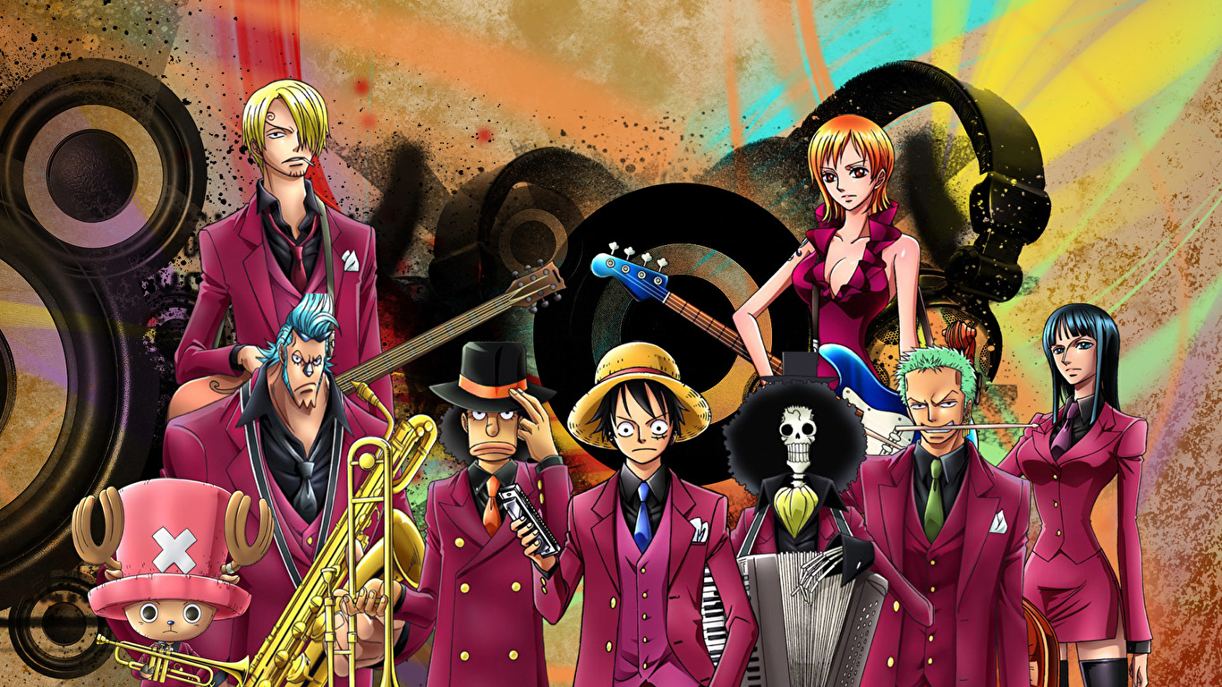 Wallpaper One Piece Anime 1366x768