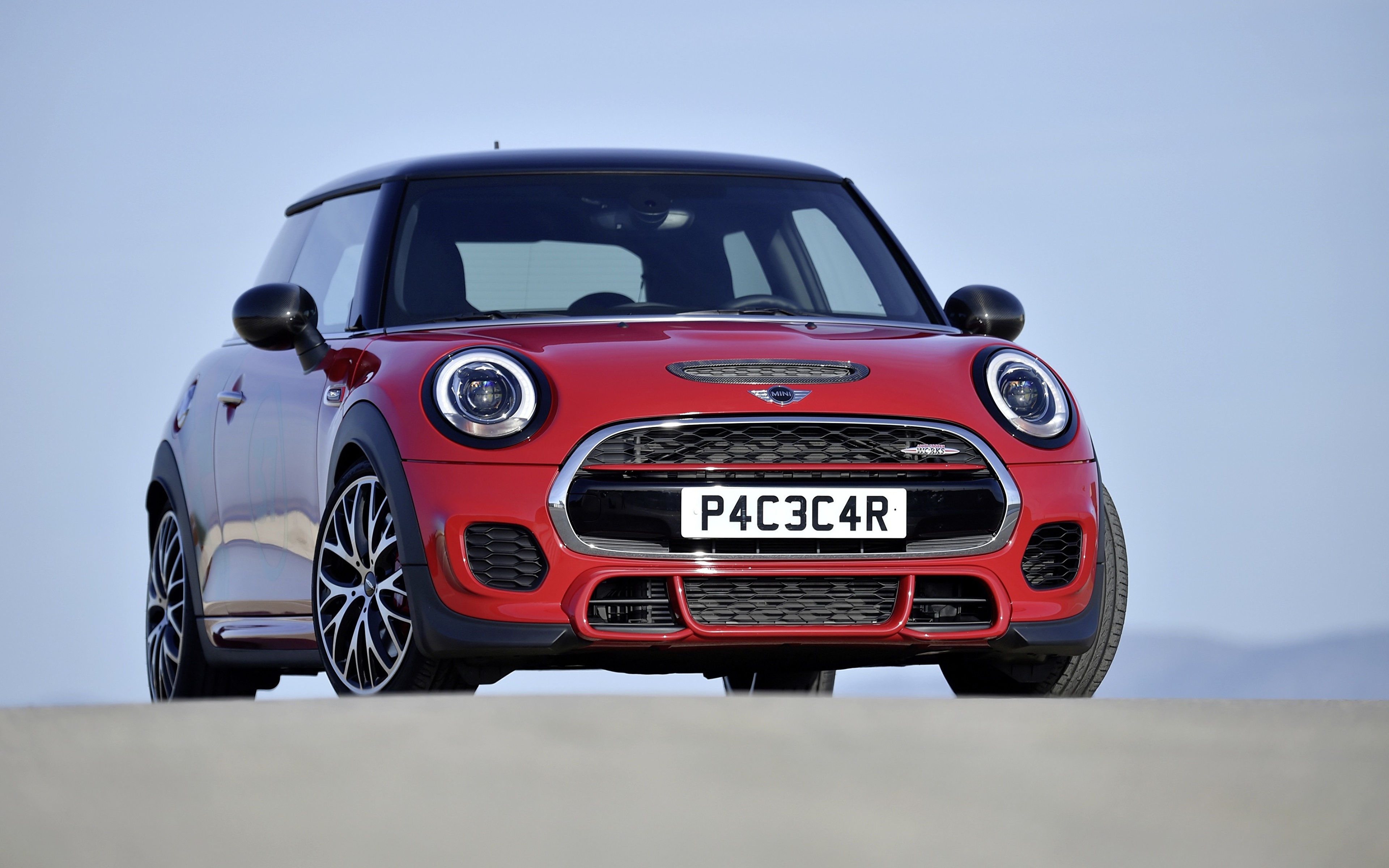 Images Mini 2015 Cooper Works Accessorized F56 maroon 3840x2400