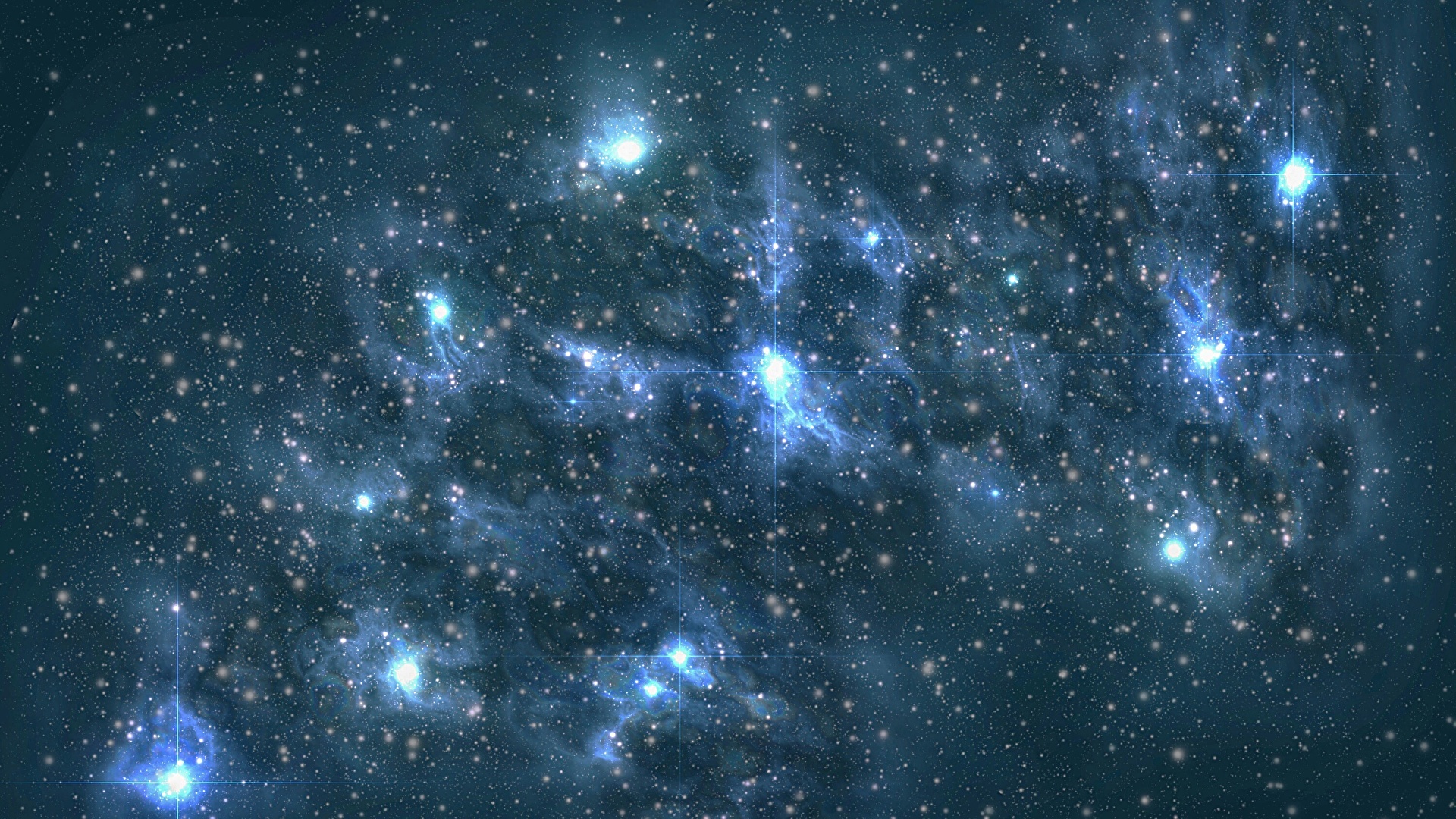 壁紙 19x1080 空間内の星雲 恒星 宇宙空間 ダウンロード 写真