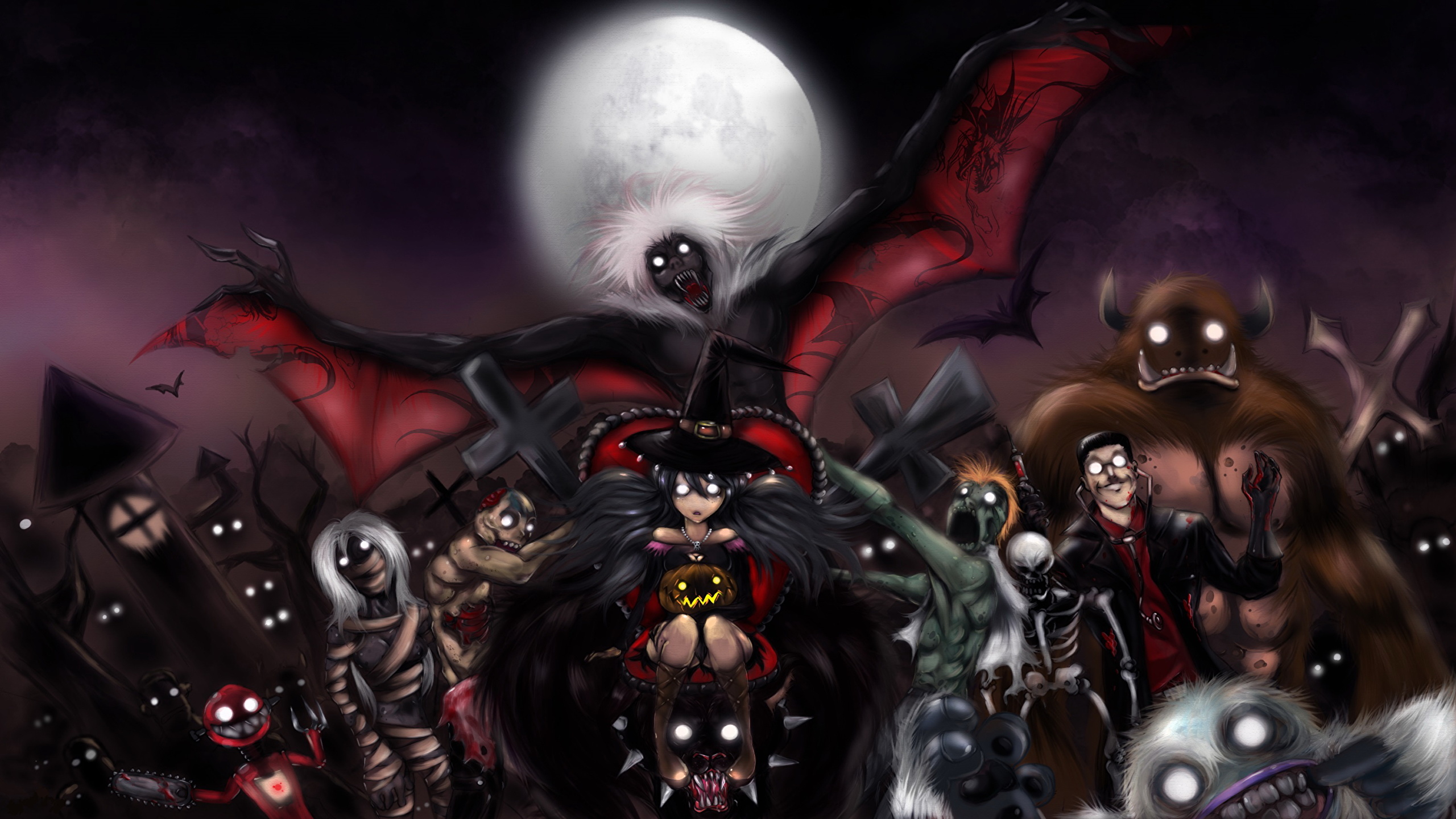 Hellsing. Desktop wallpaper. 2560x1440