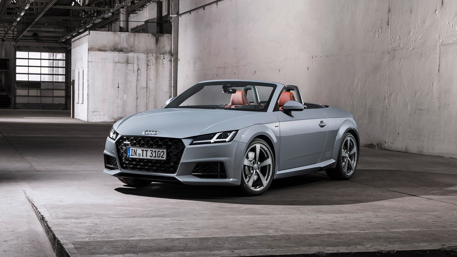 Pictures Audi TT, Roadster, 20 Years, 2018 Roadster Grey 1920x1080