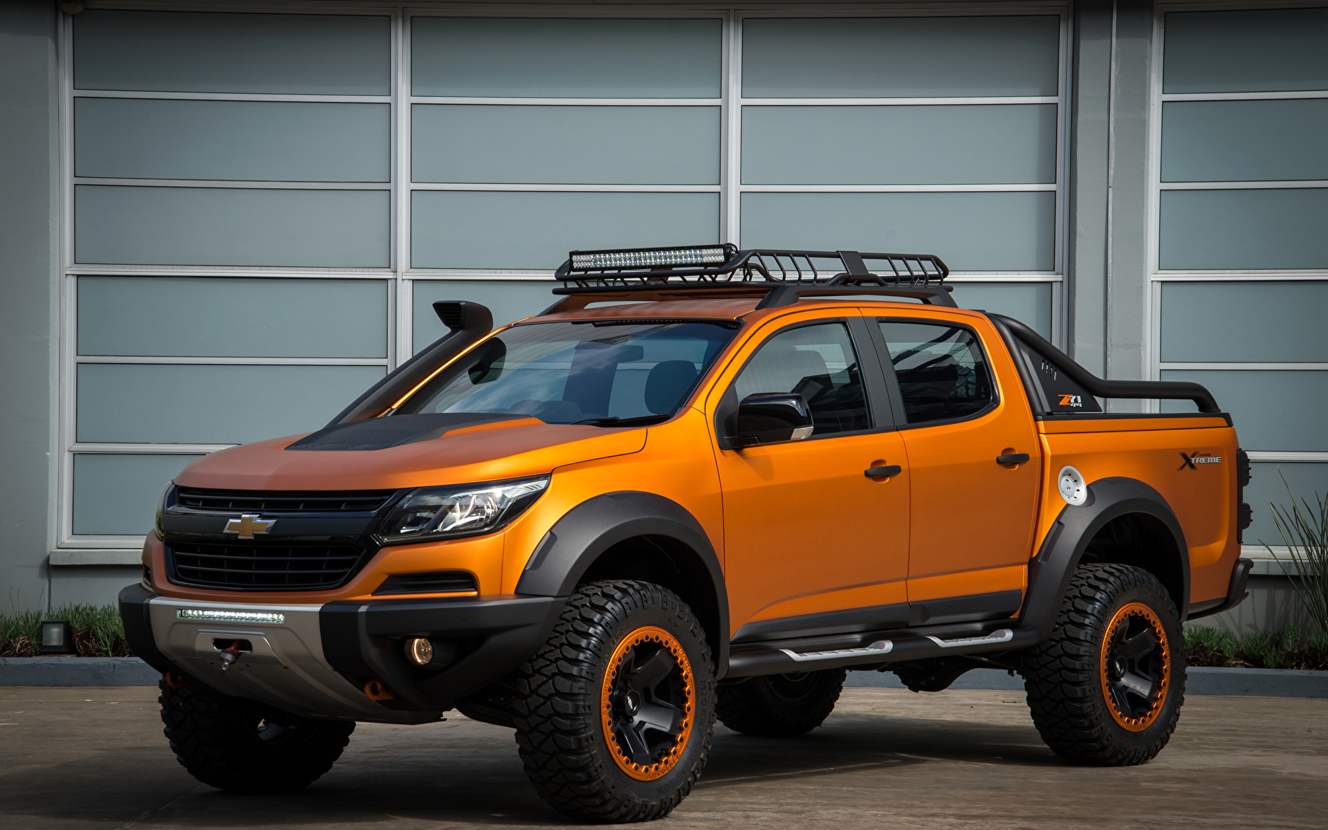 Photos Chevrolet 2016 S10 Xtreme Concept Orange Cars 1920x1200